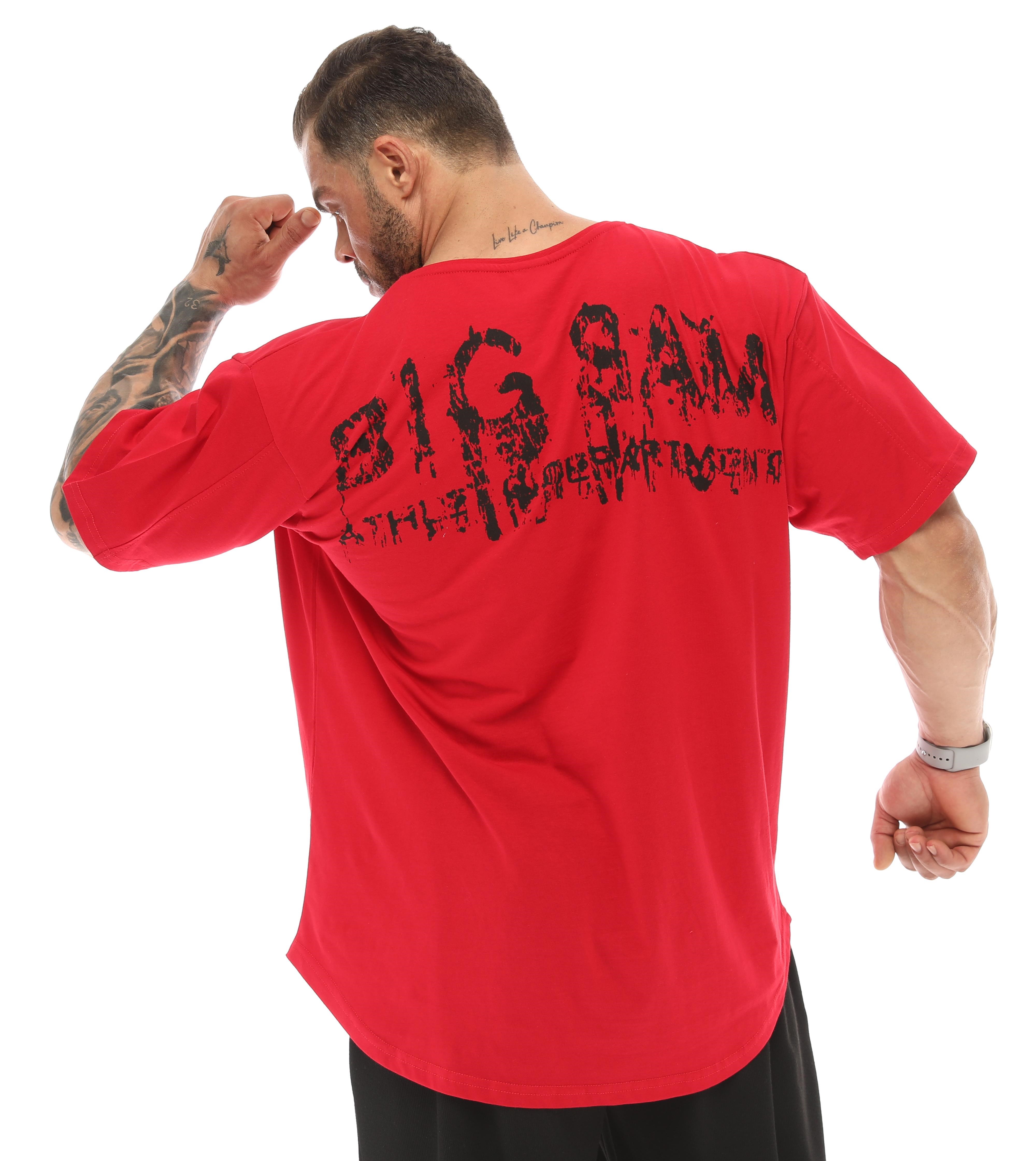 Oversize T-shirt Rag Top Antrenman Üstü Big Sam 3340
