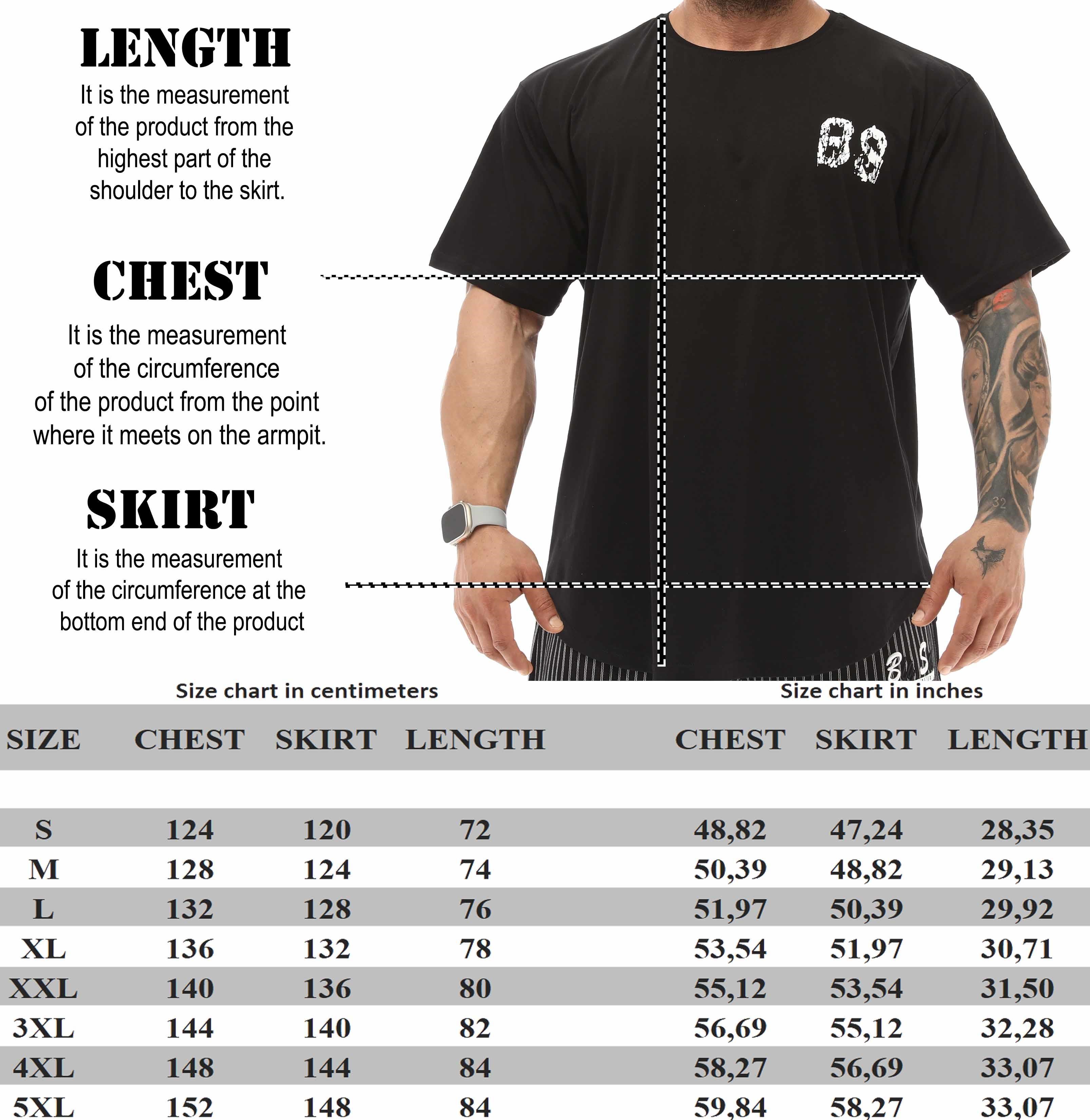 Oversize T-shirt Rag Top Antrenman Üstü Big Sam 3340