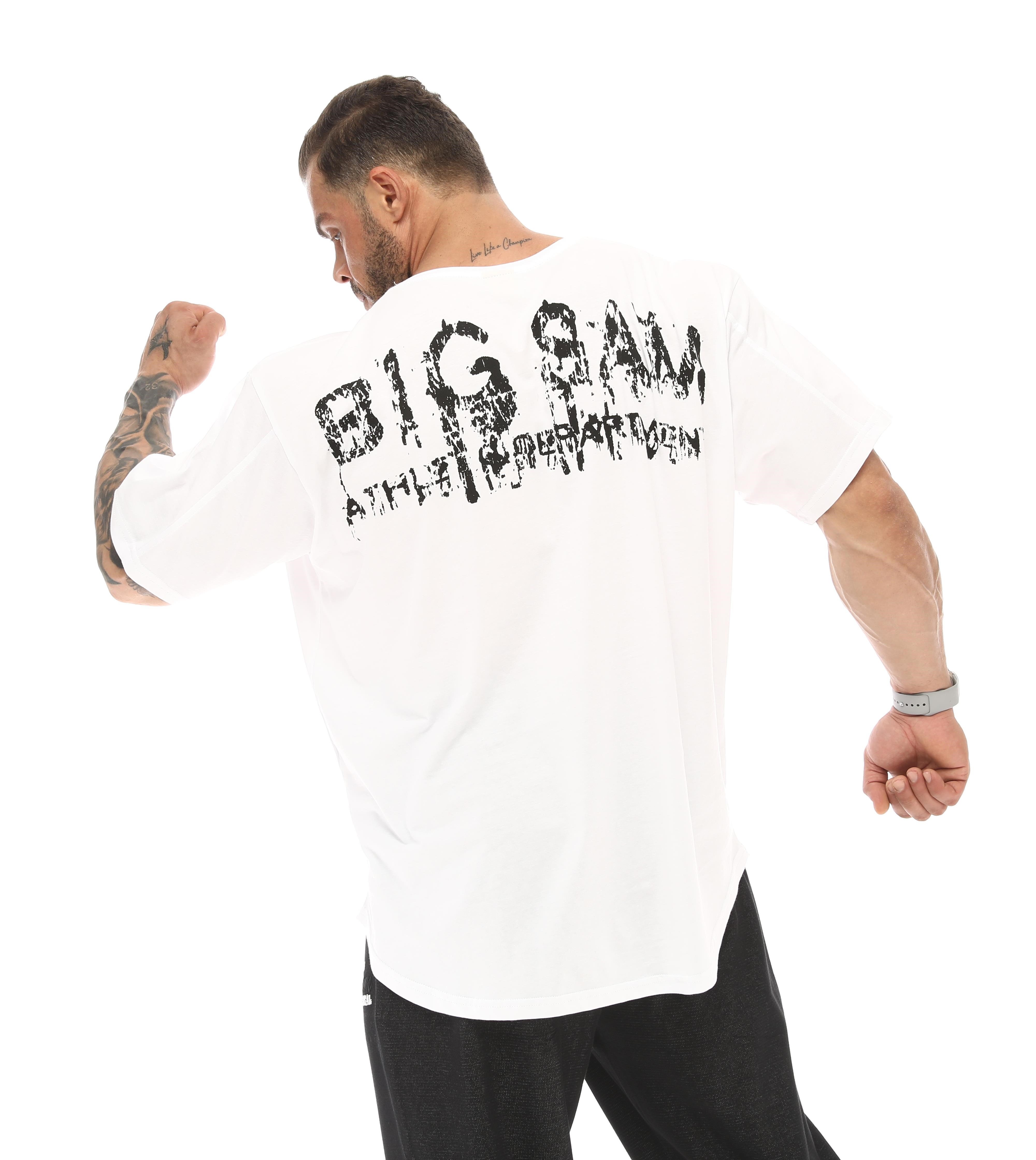 Oversize T-shirt Rag Top Antrenman Üstü Big Sam 3340