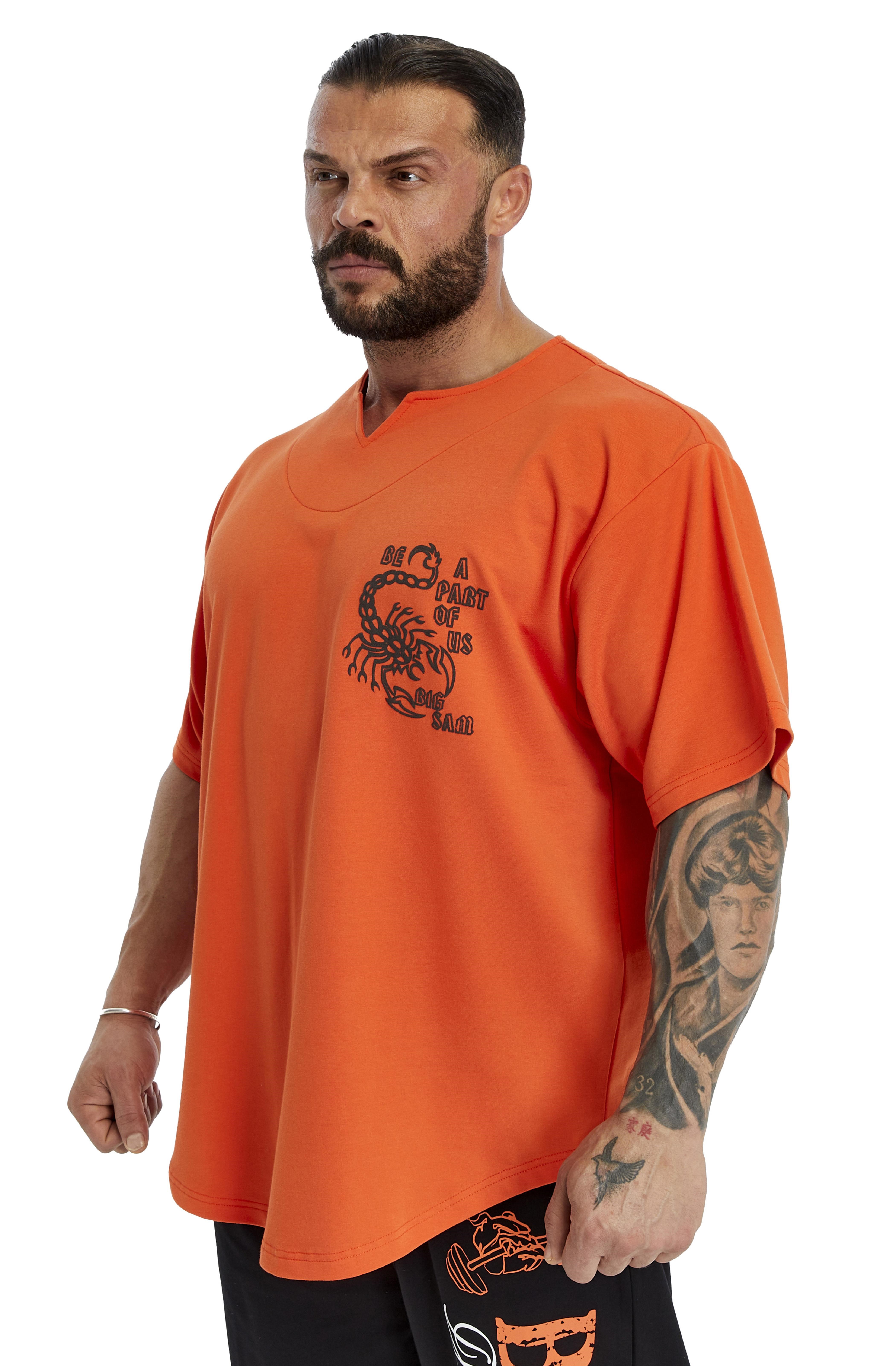 OversizeT-shirt Scorpion Rag Top Big Sam 3381