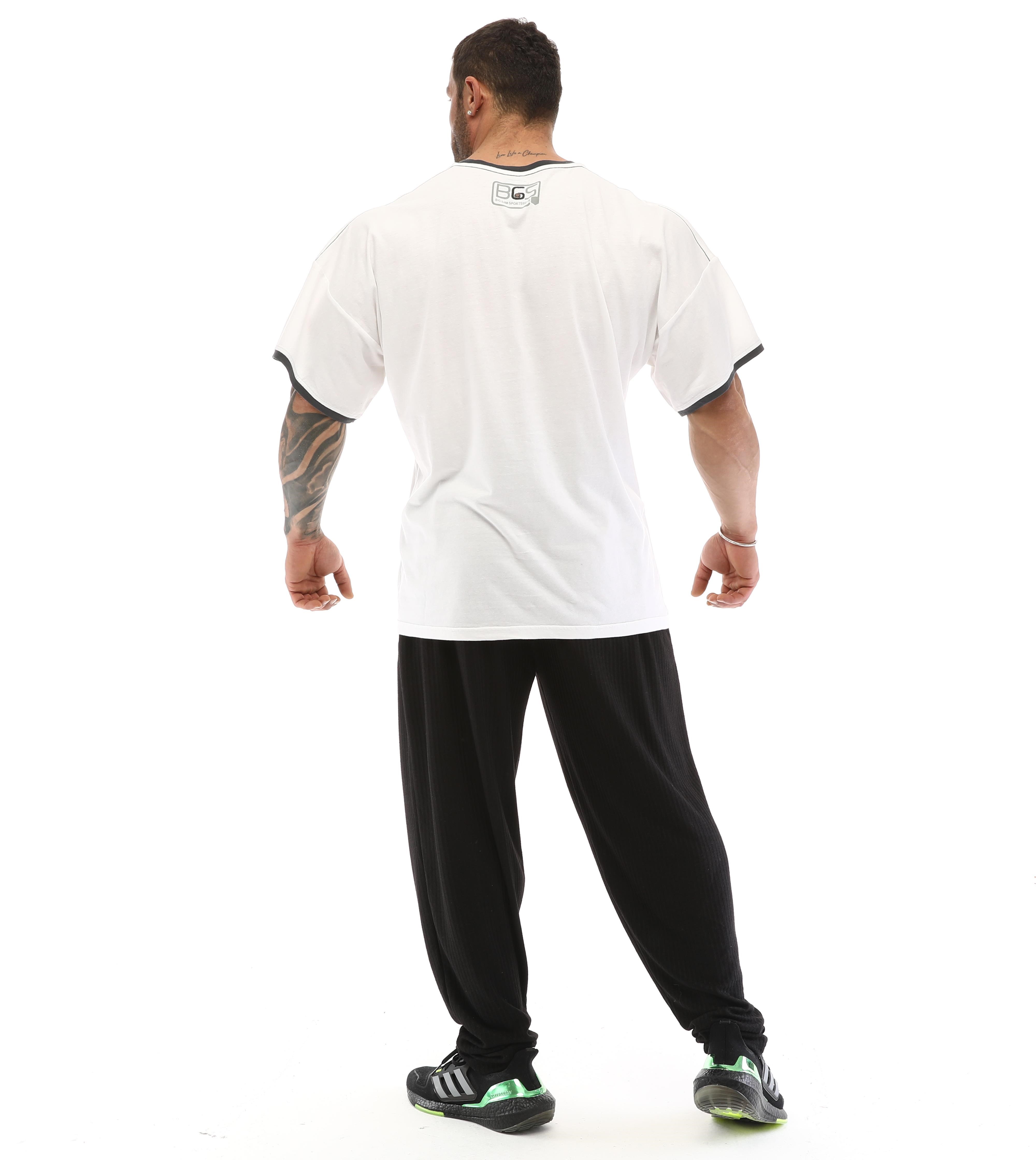 Rahat Kesim %100 Pamuk T-shirt Big Sam 2586