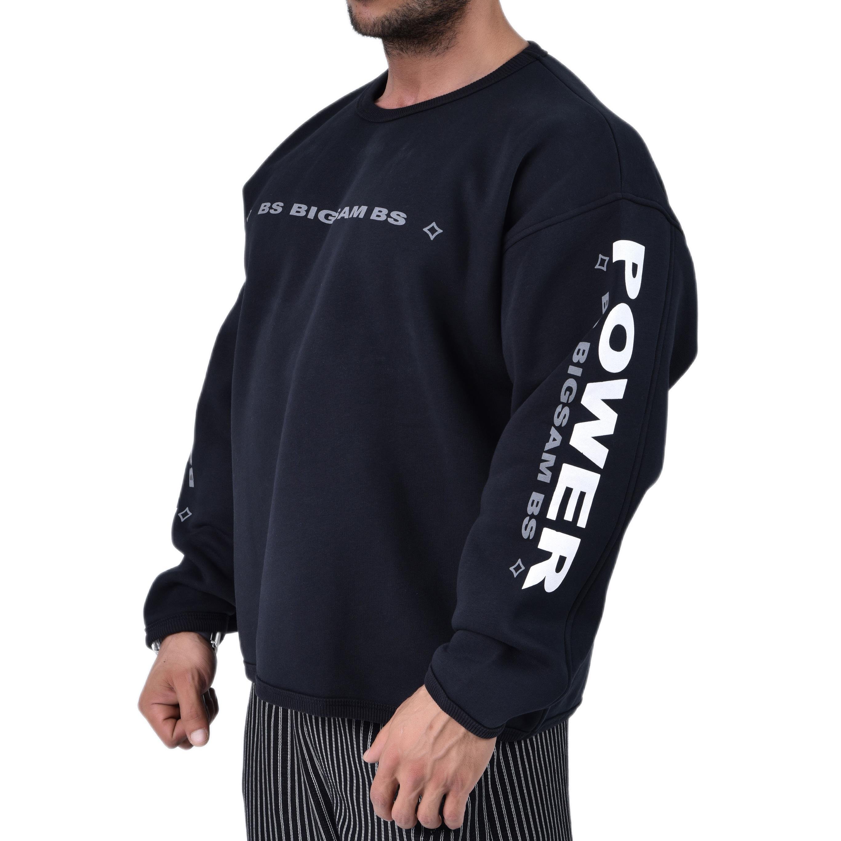 Rahat Kesim Kışlık Sweatshirt Big Sam 4626