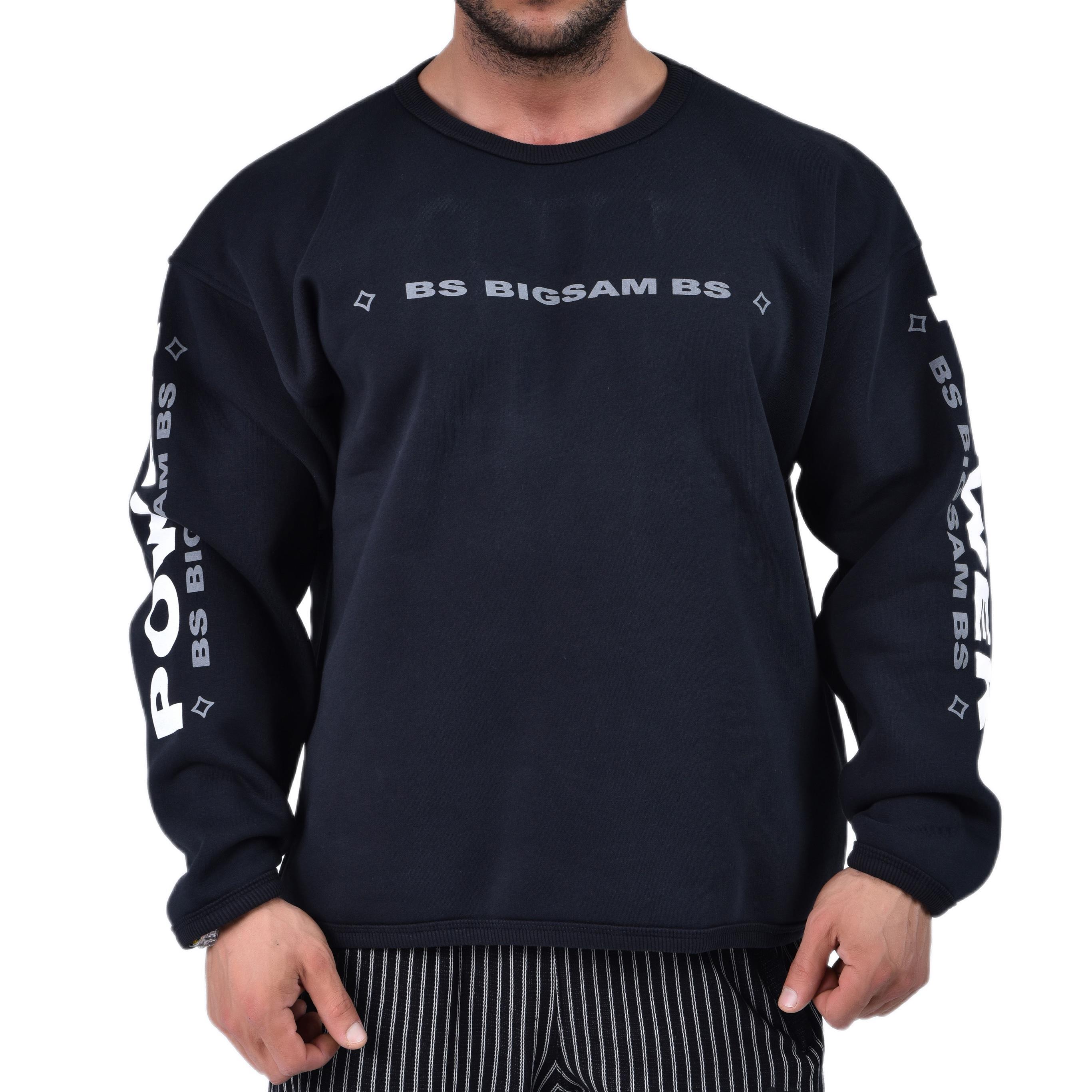 Rahat Kesim Kışlık Sweatshirt Big Sam 4626