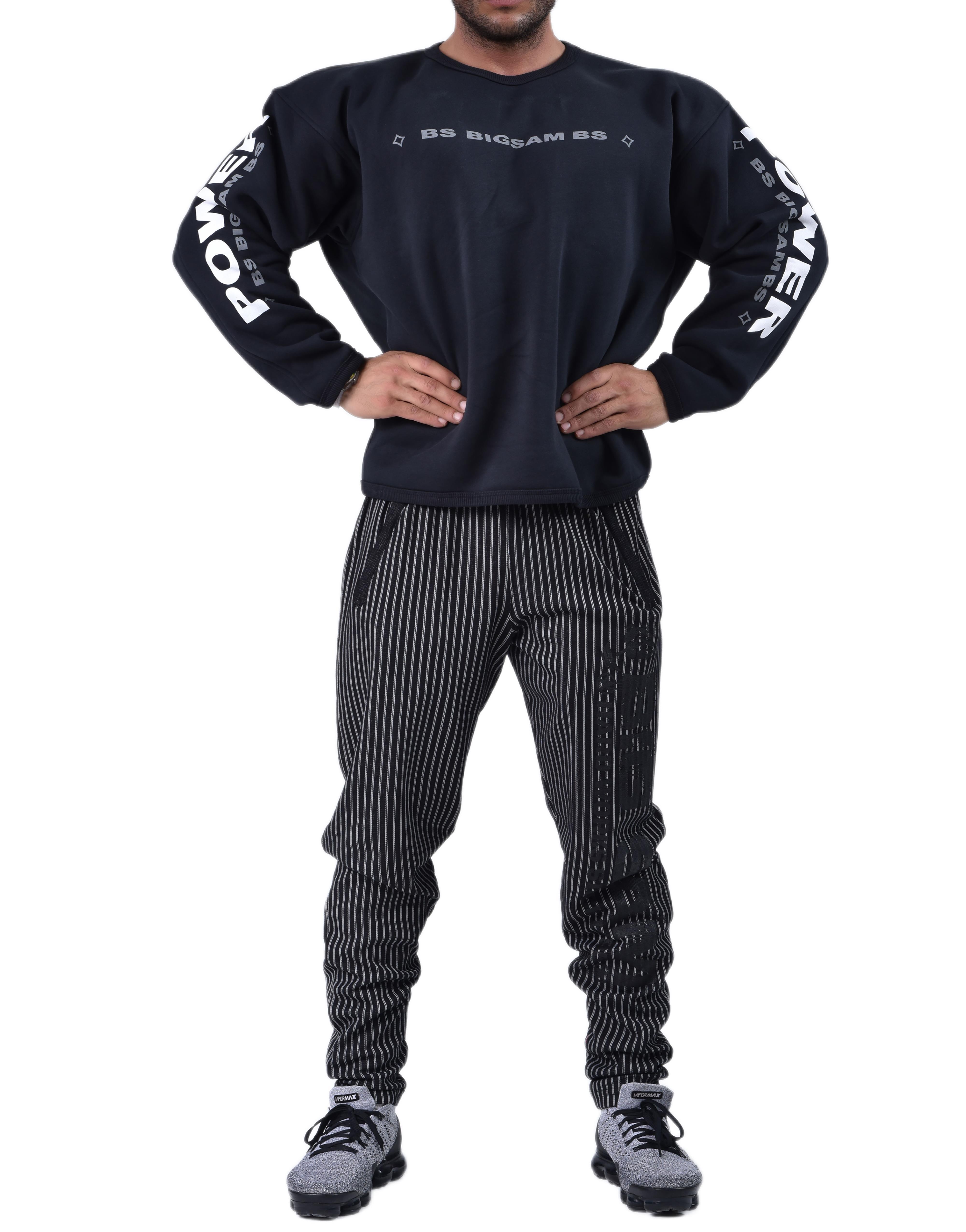 Rahat Kesim Kışlık Sweatshirt Big Sam 4626