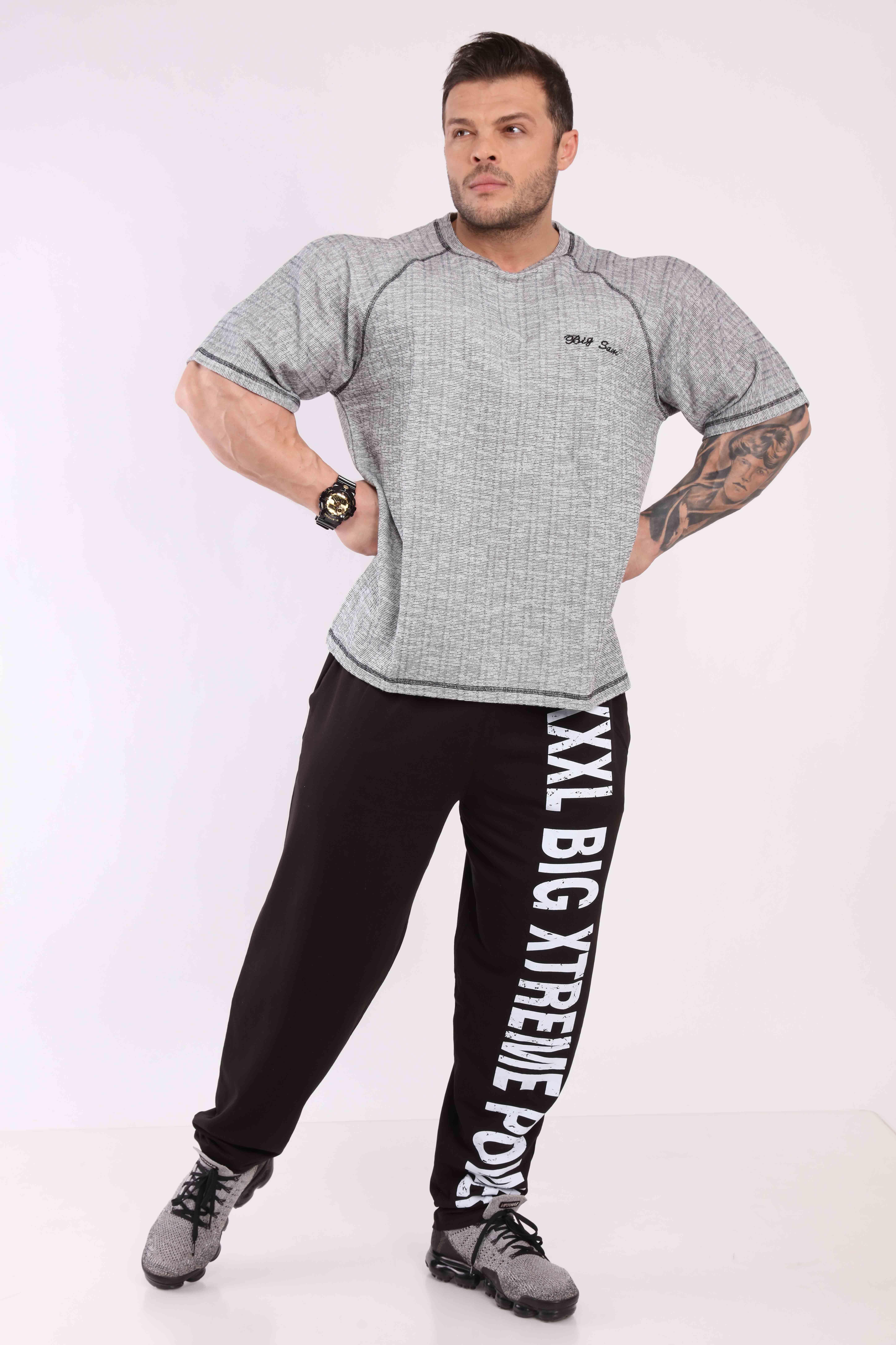 Reglan Kol Pamuklu T-shirt Big Sam 3077