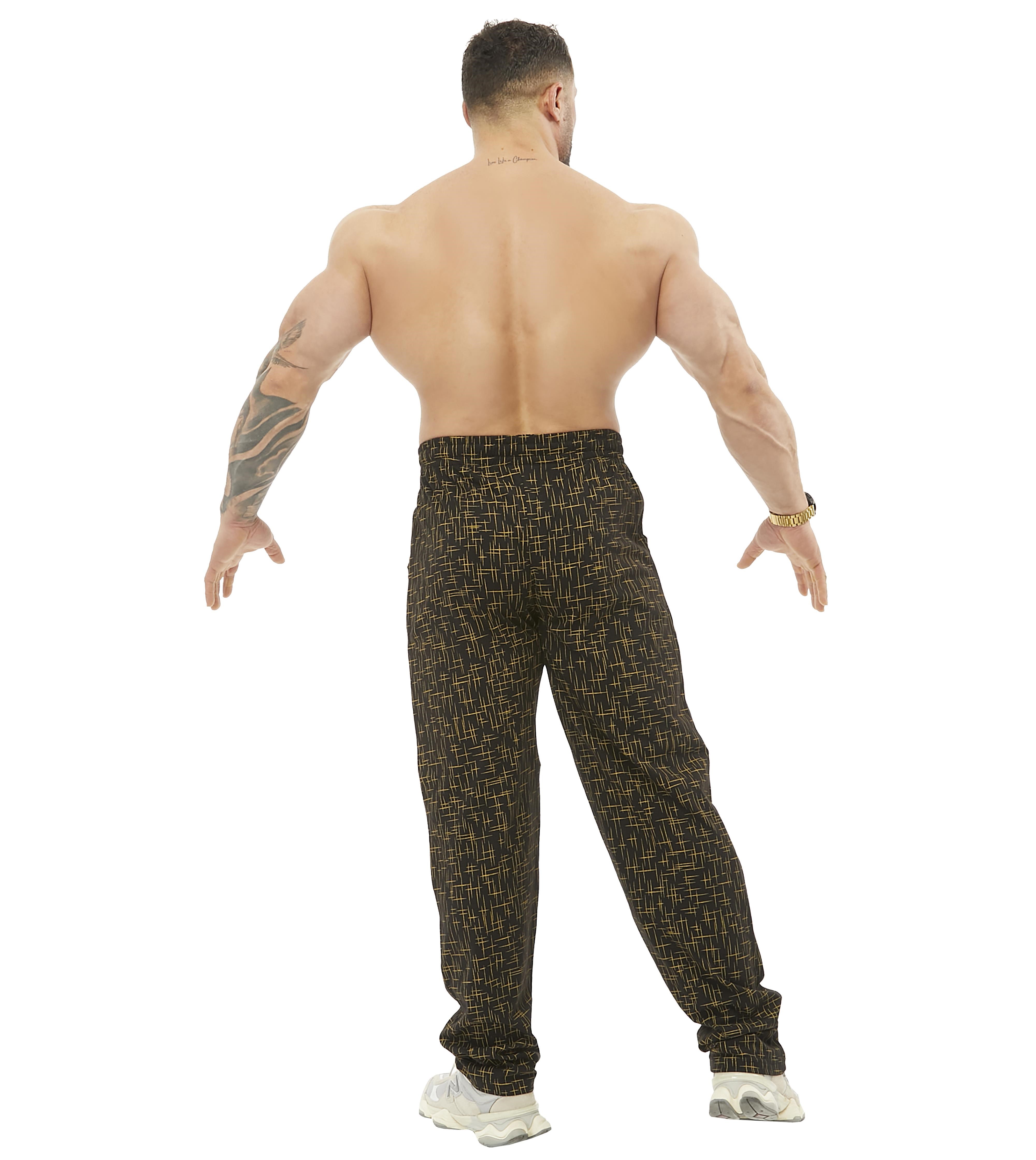 Regular Fit Desenli Eşofman Altı Big Sam 842
