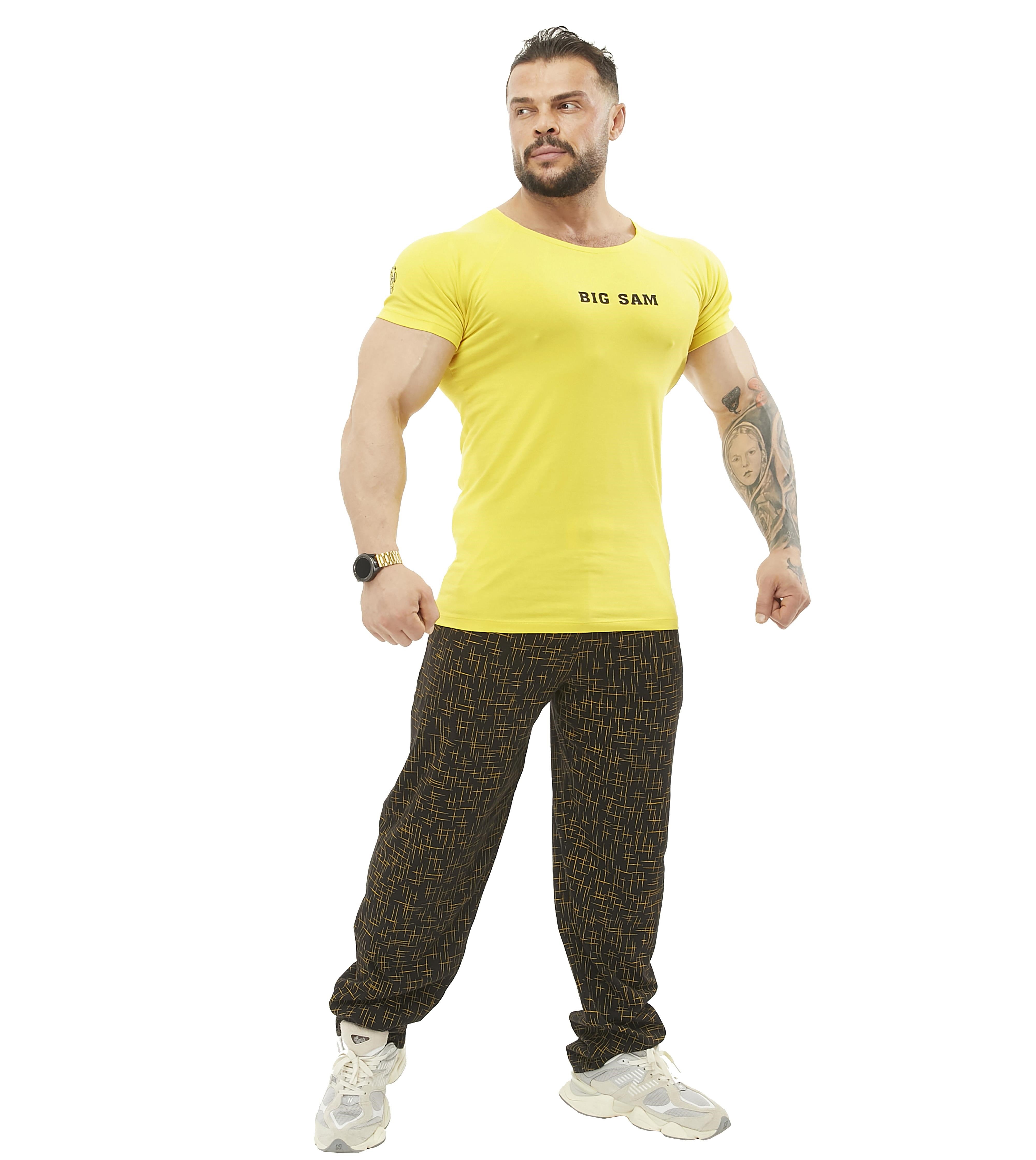 Regular Fit Desenli Eşofman Altı Big Sam 842