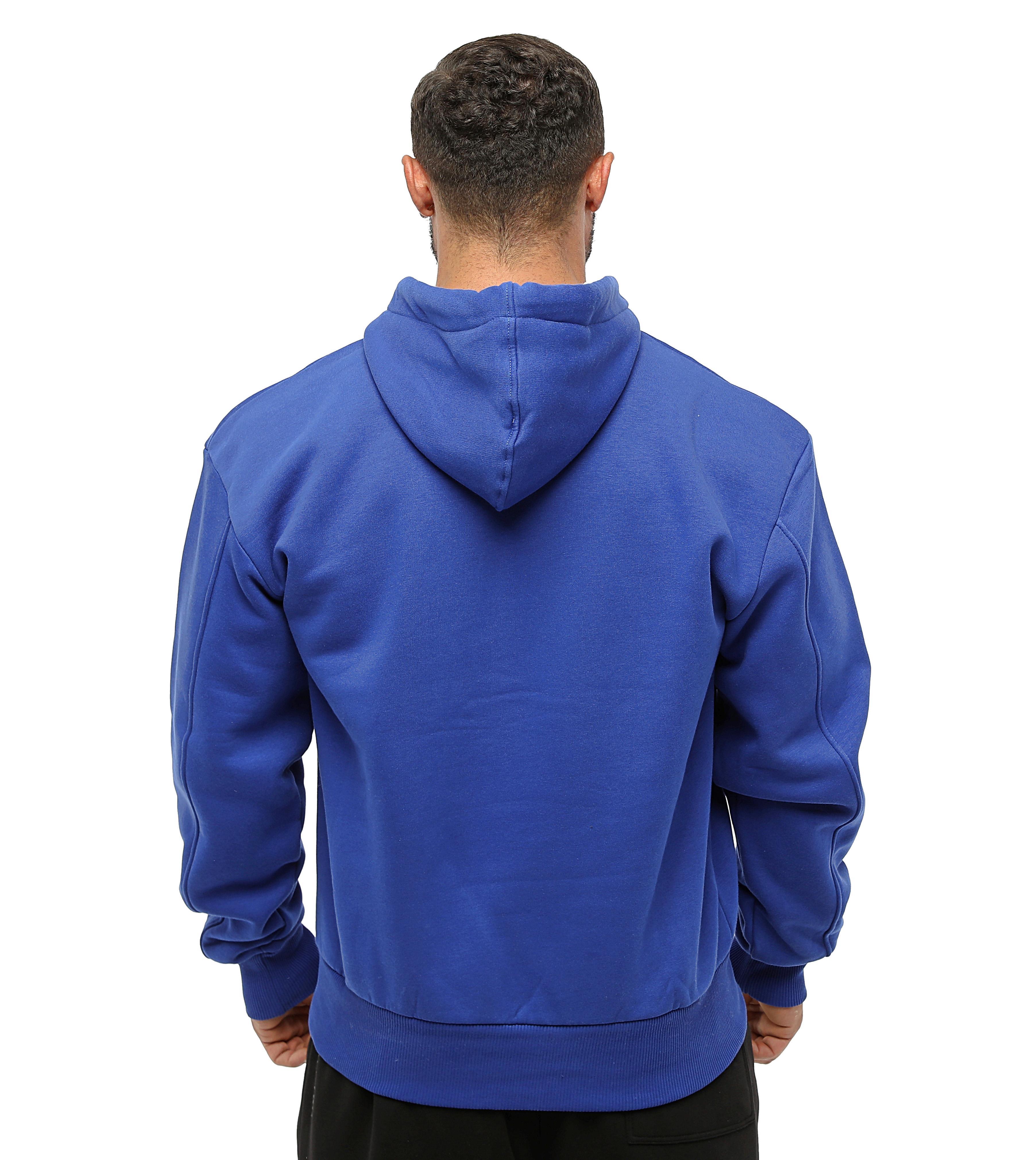 Saks Mavi Kapşonlu Sweatshirt Big Sam 4682