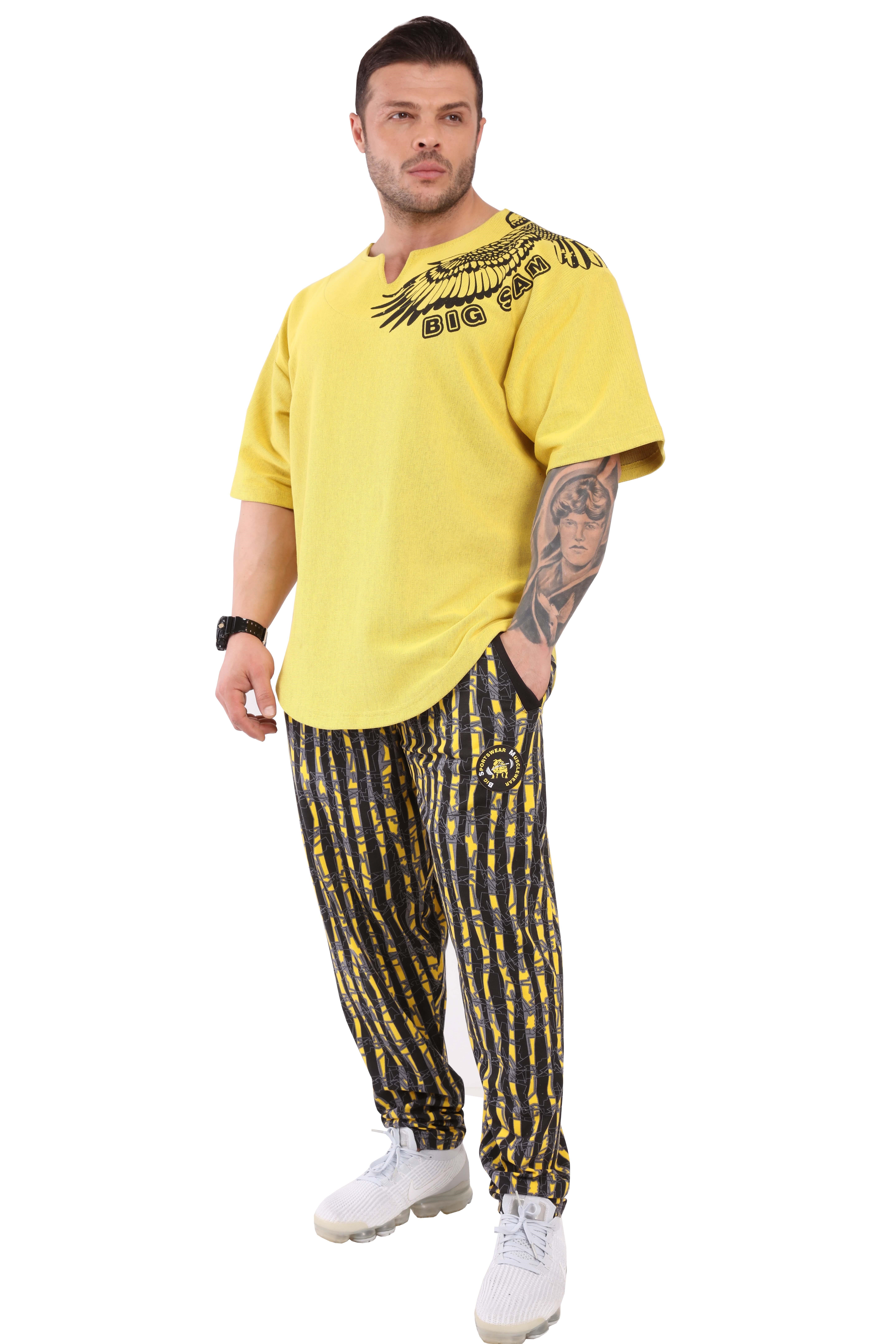 Şalvar Kesim Body Pantolon Eşofman Altı Big Sam 1205