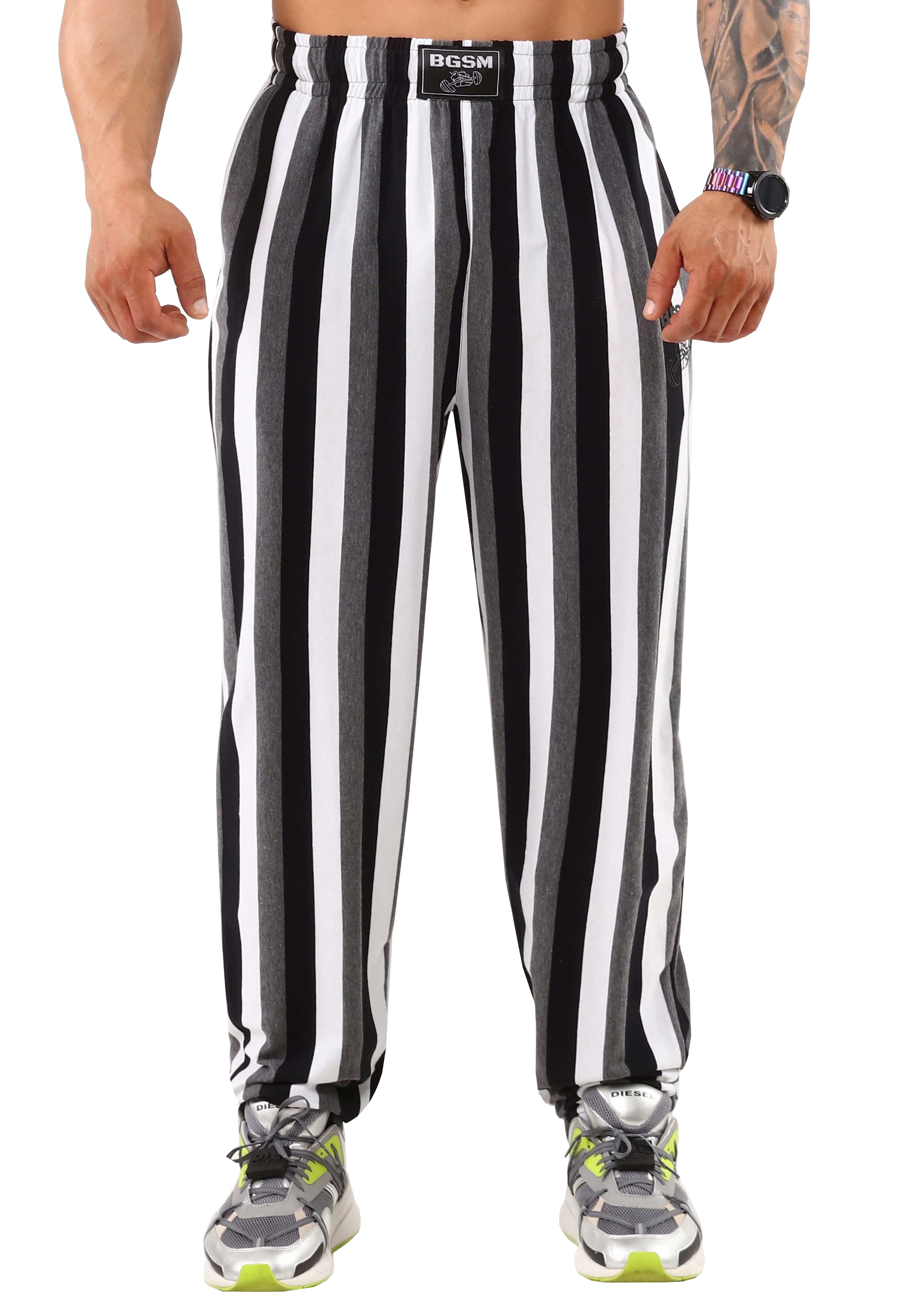 Şalvar Kesim Eşofman Altı Çizgili Body Pantolon BGSM PNT1340