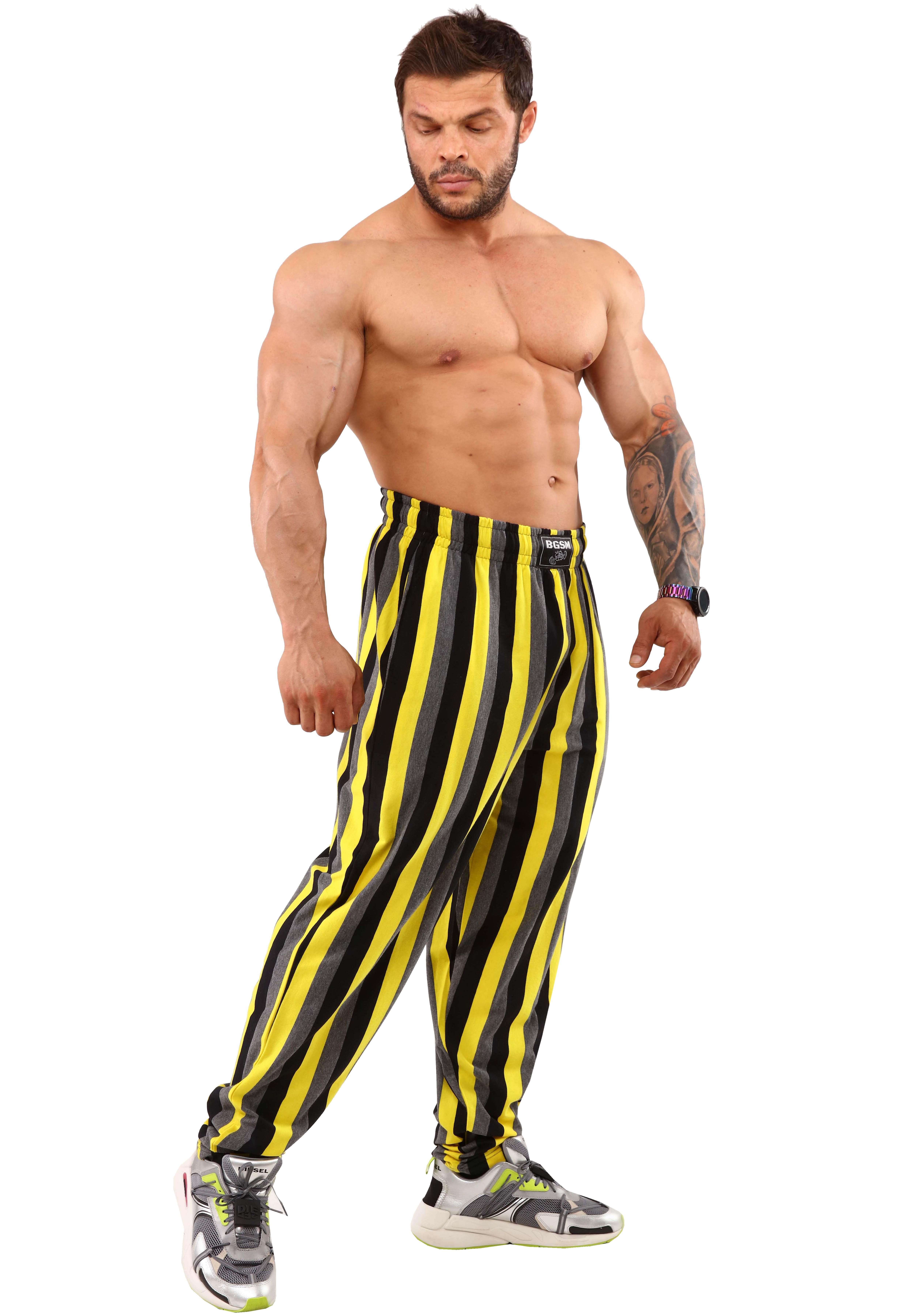 Şalvar Kesim Eşofman Altı Çizgili Body Pantolon BGSM PNT1339