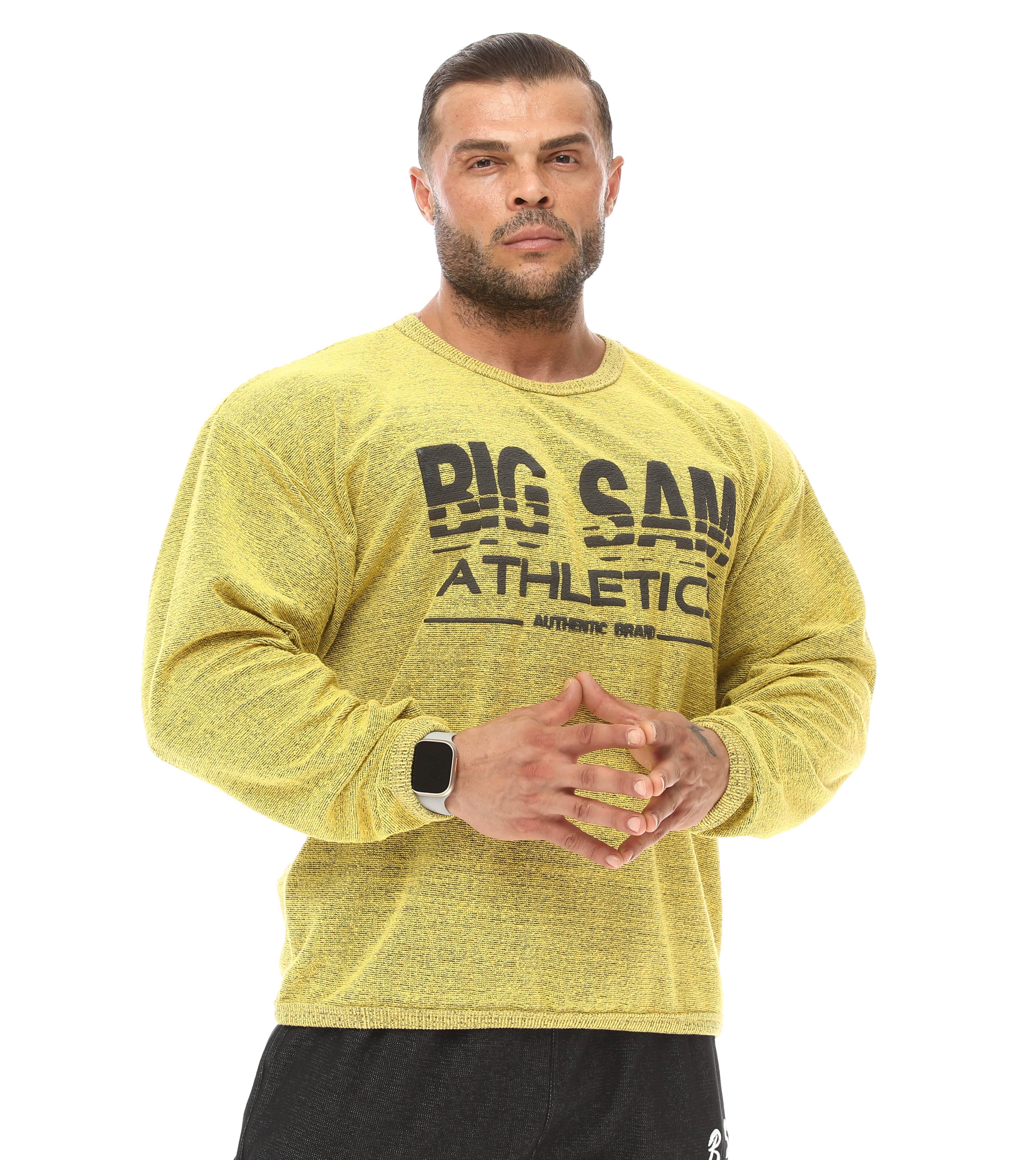 Sarı Havlu Kışlık Sweater Big Sam 4693