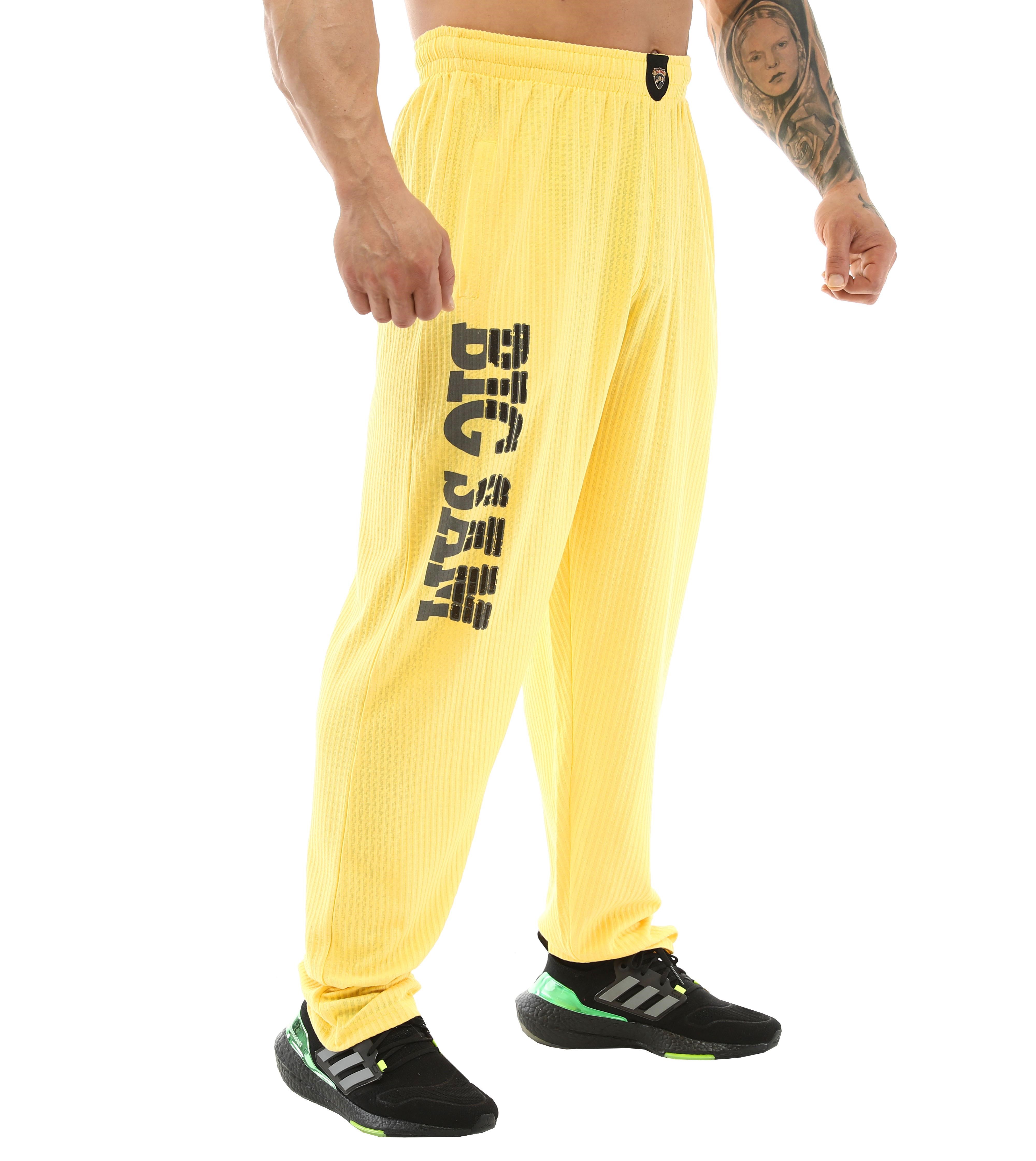 Sarı Rahat Kesim  Body Pantolon Big Sam 1064