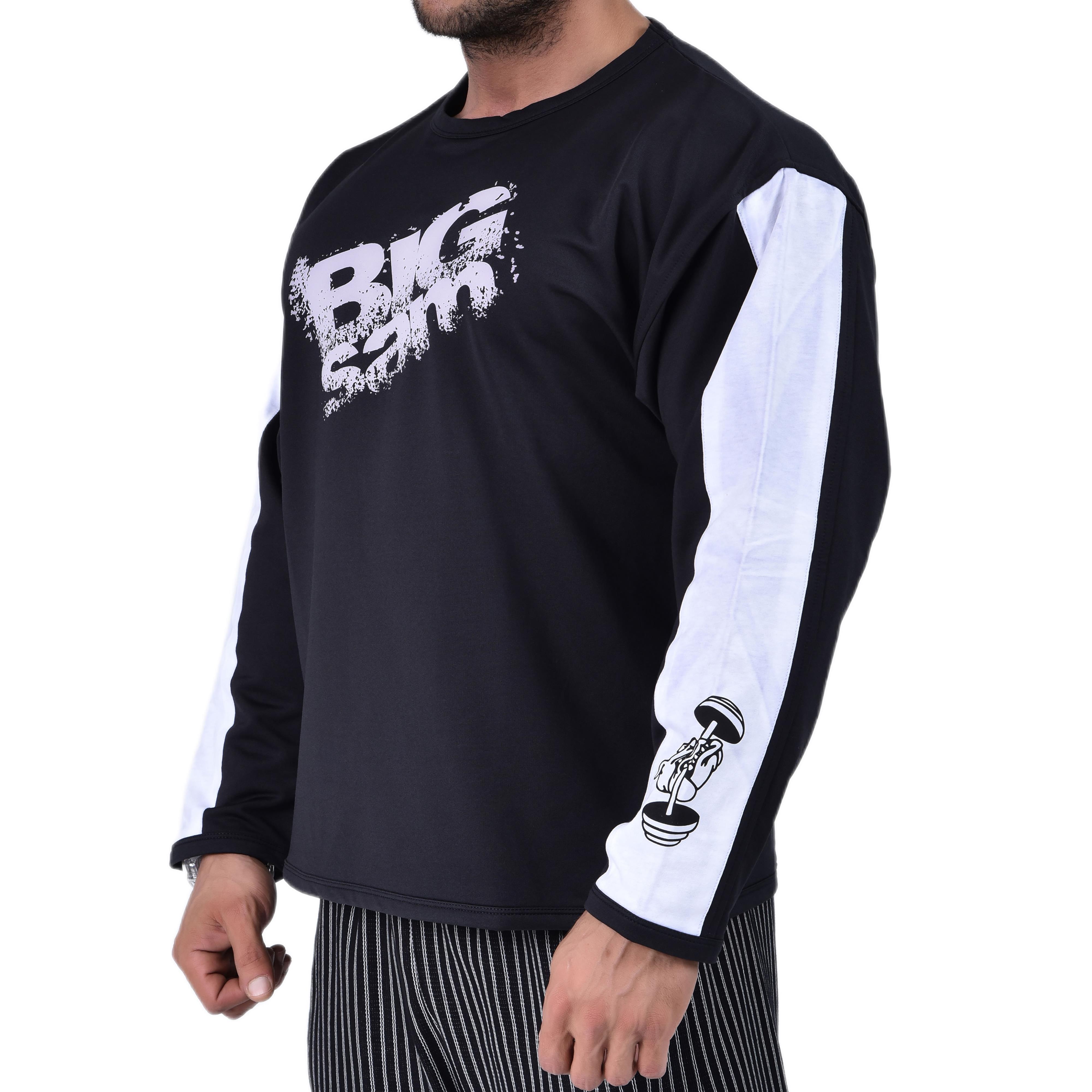 Siyah Sweatshirt Big Sam 4595