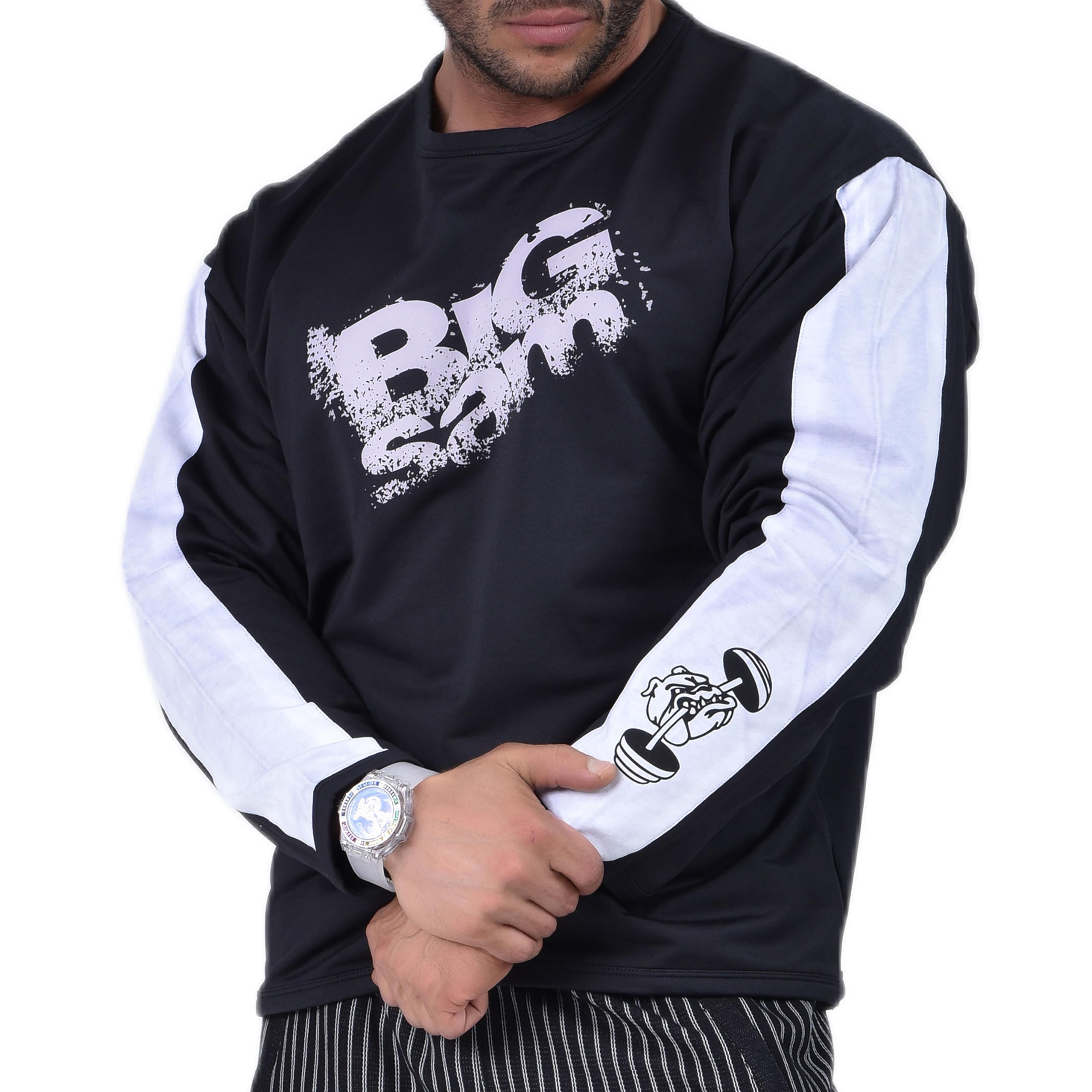 Siyah Sweatshirt Big Sam 4595