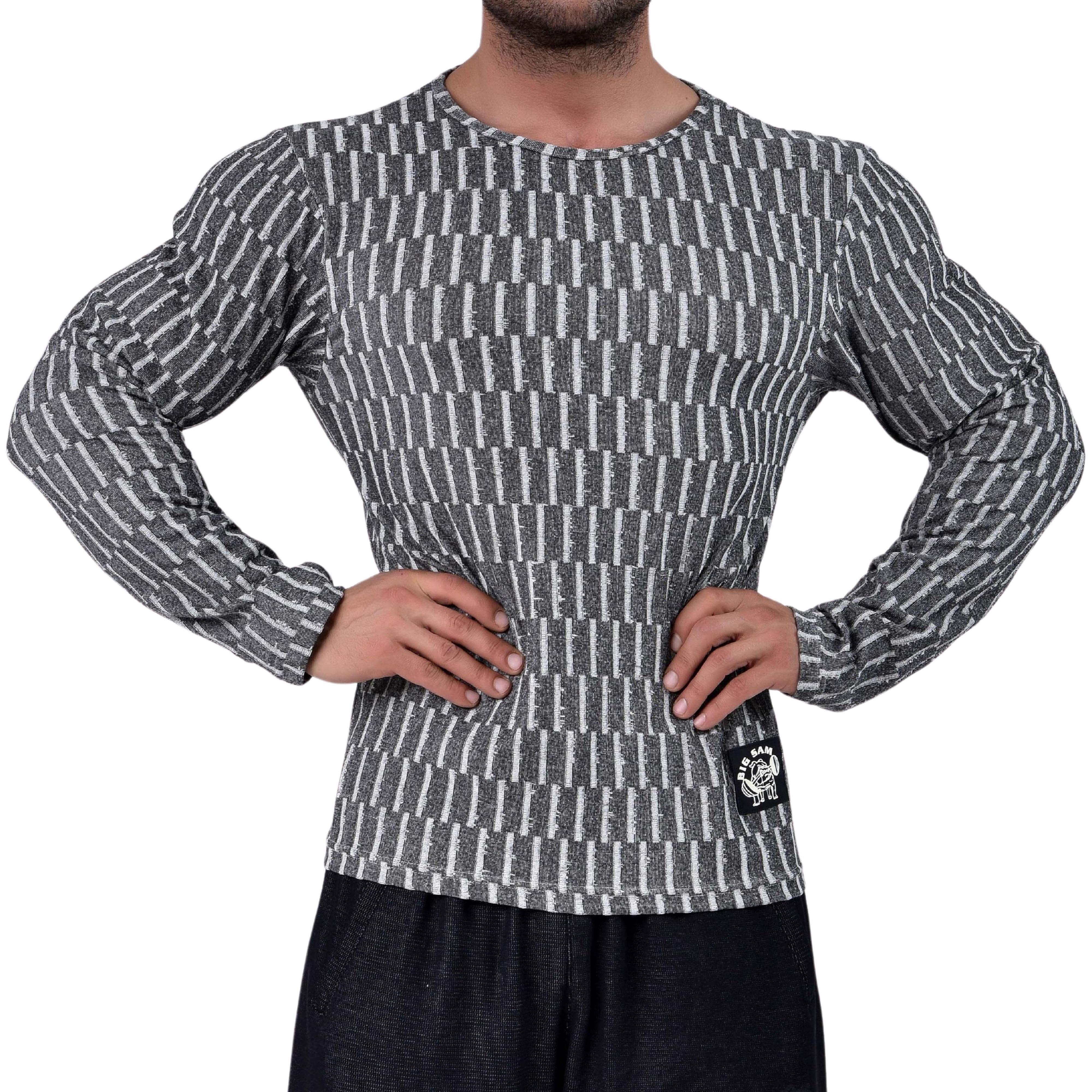 Slim Fit Sweatshirt Big Sam 4637