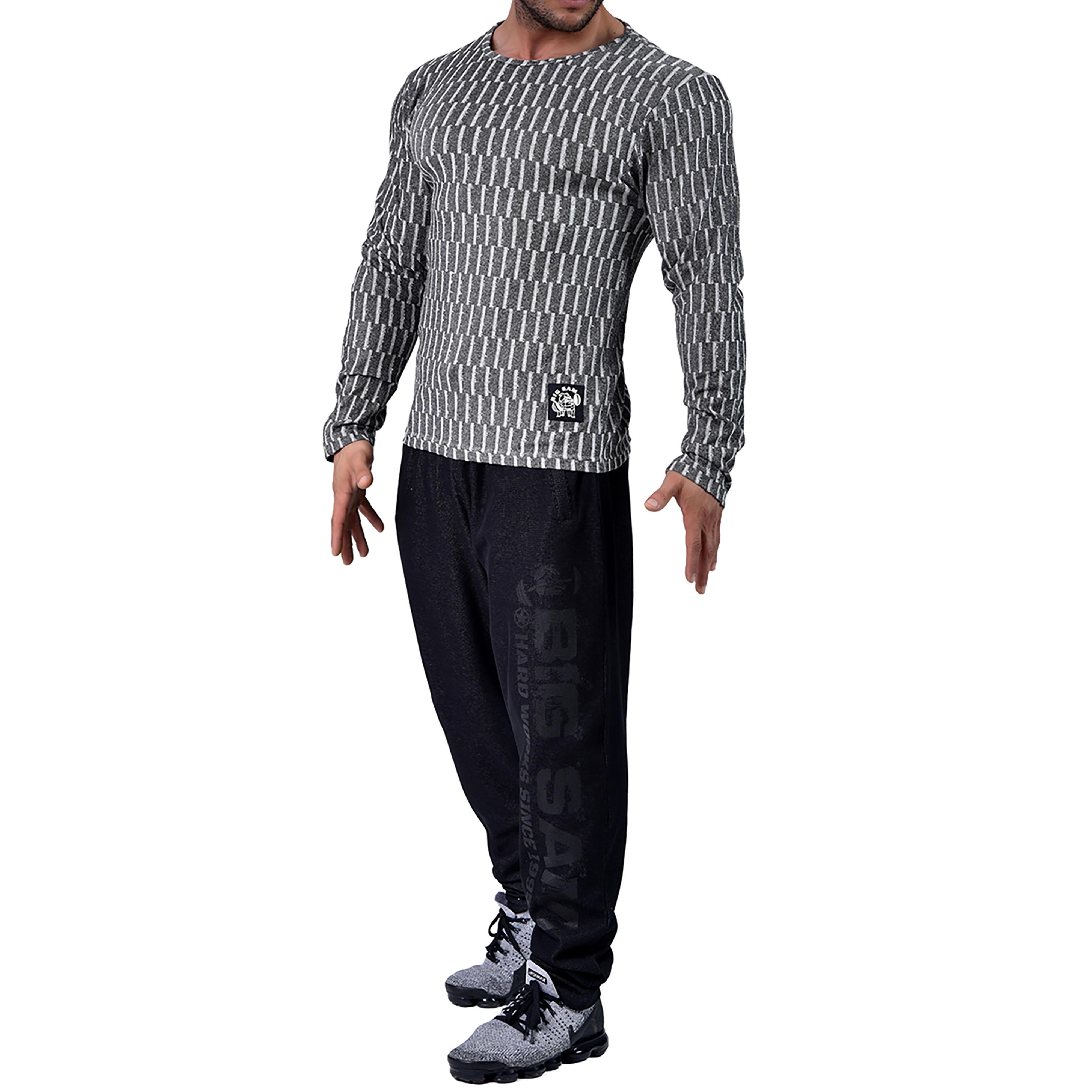 Slim Fit Sweatshirt Big Sam 4637