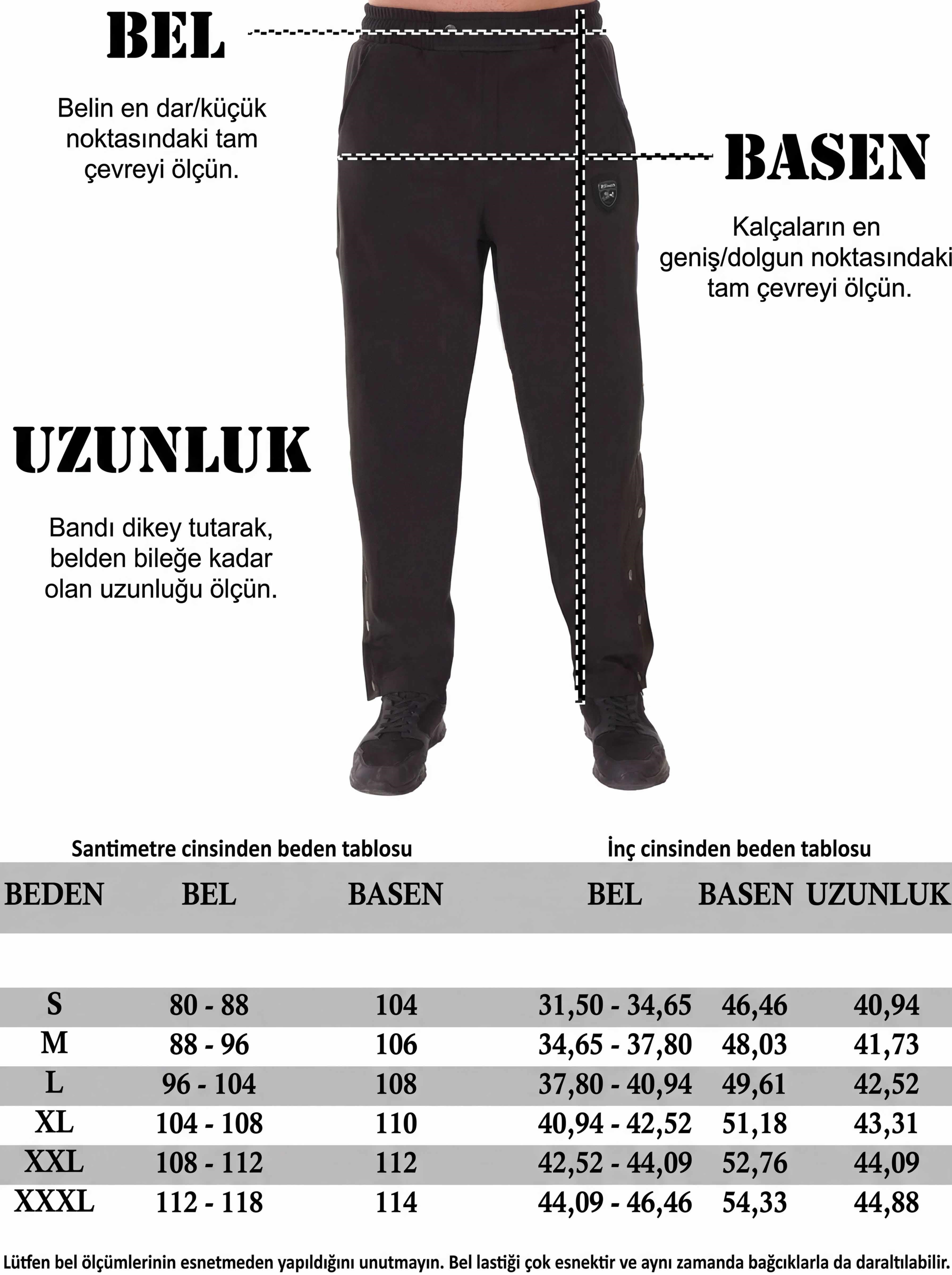Softshell Geniş Kesim Outdoor Pantolon Big Sam 1216