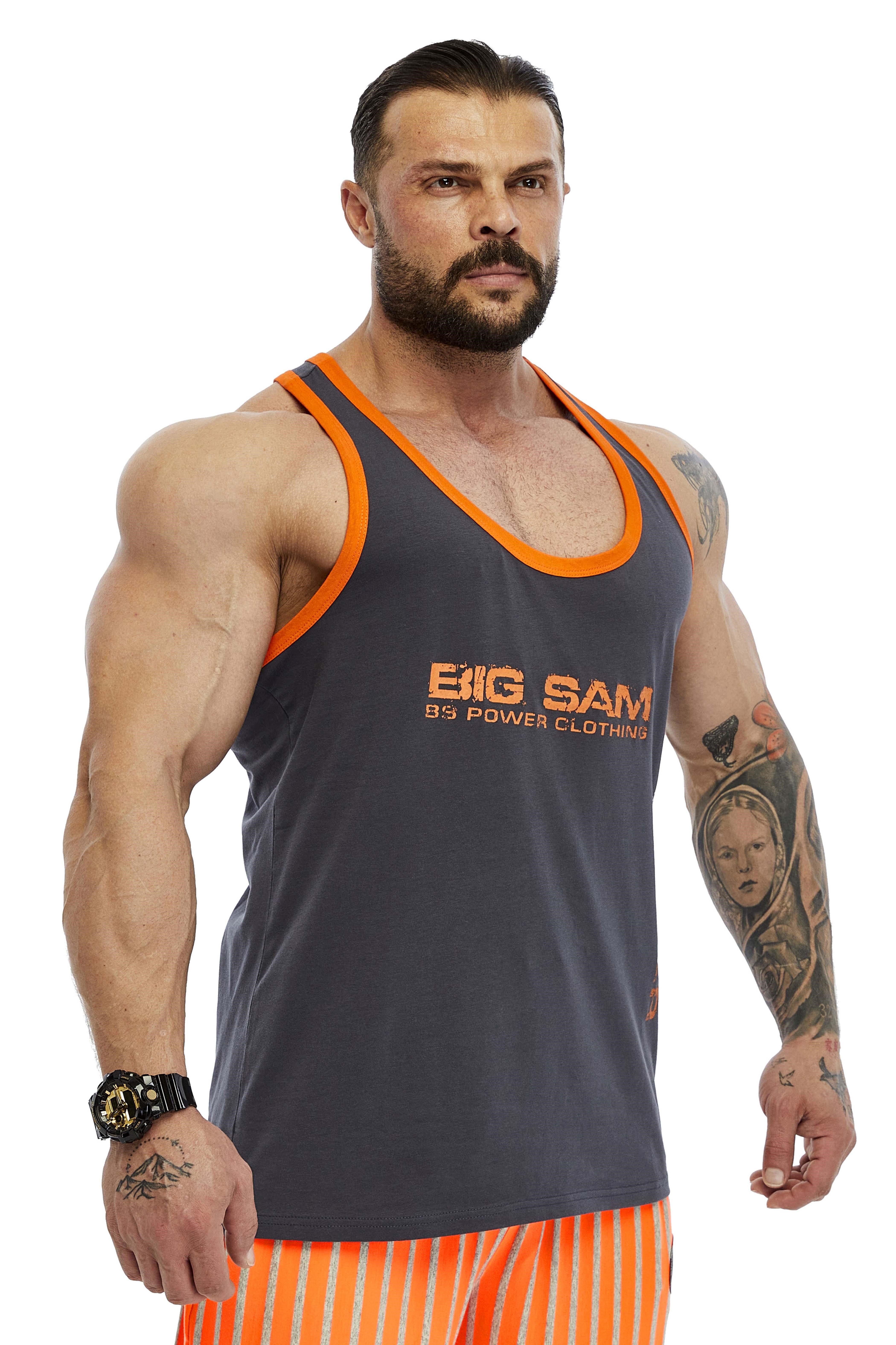 Spor Atlet Fitness Tank Top Big Sam 2069