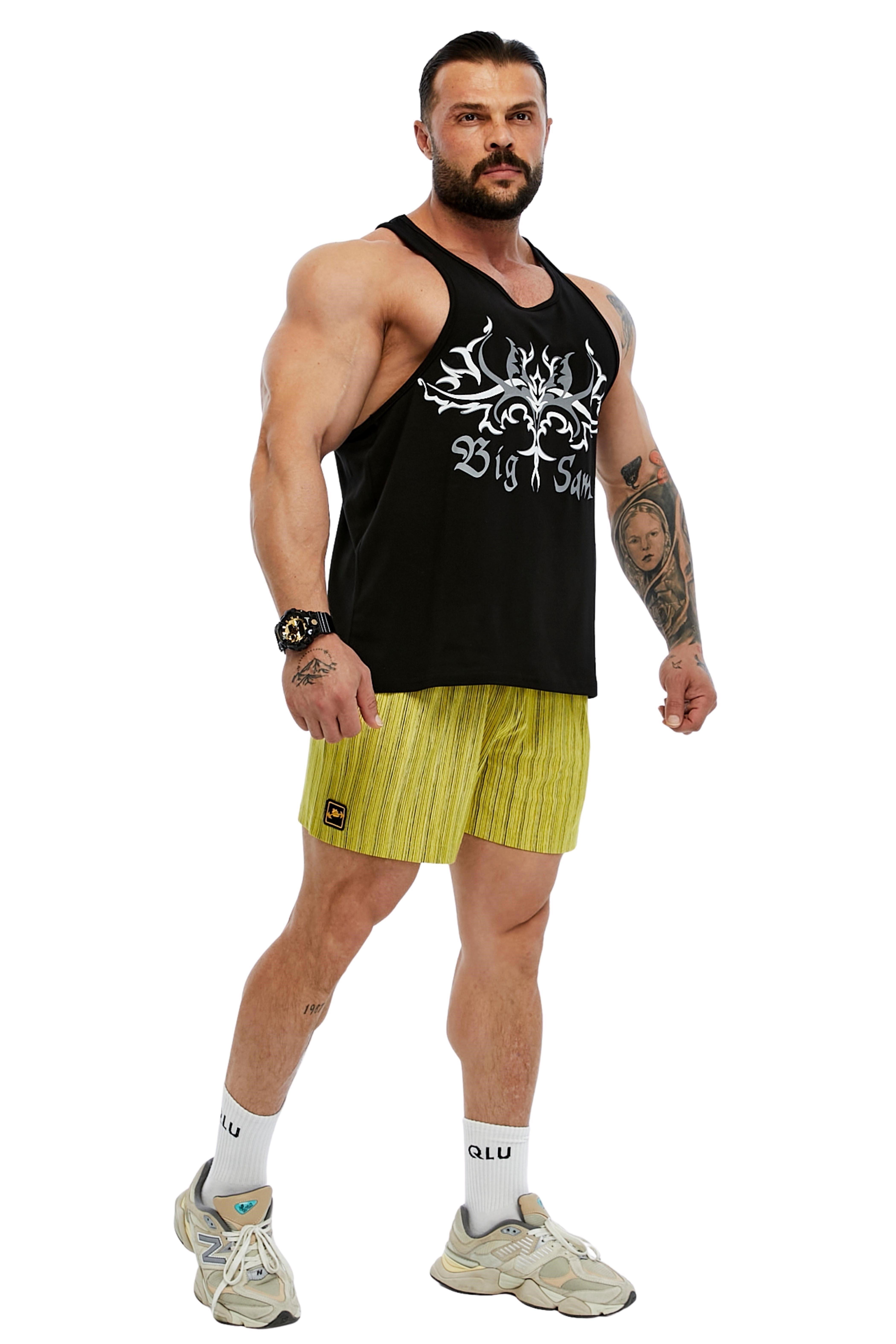 Spor Şort Sarı Big Sam 1492