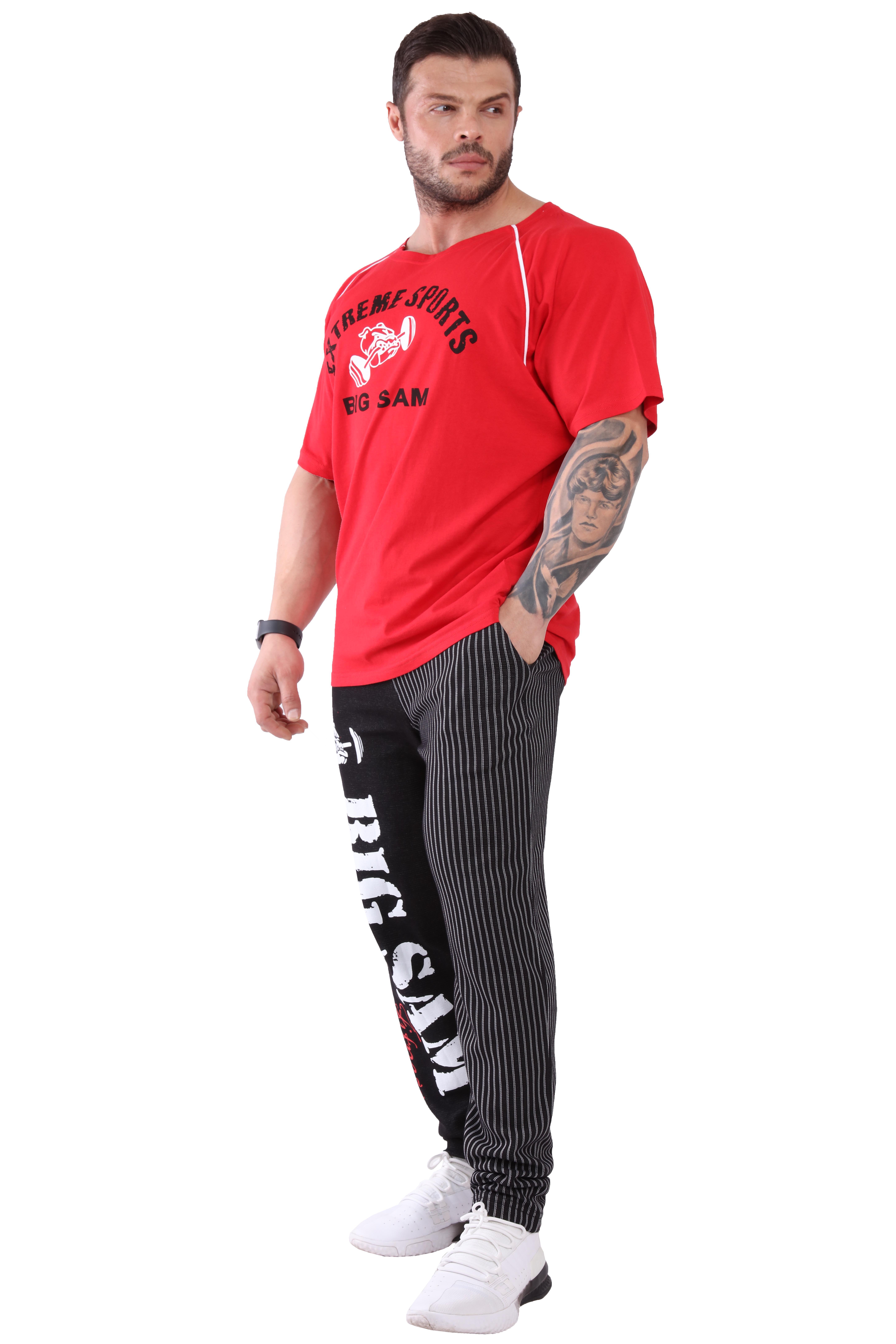 Spor T-shirt Reglan Antrenman Üstü Big Sam 3029