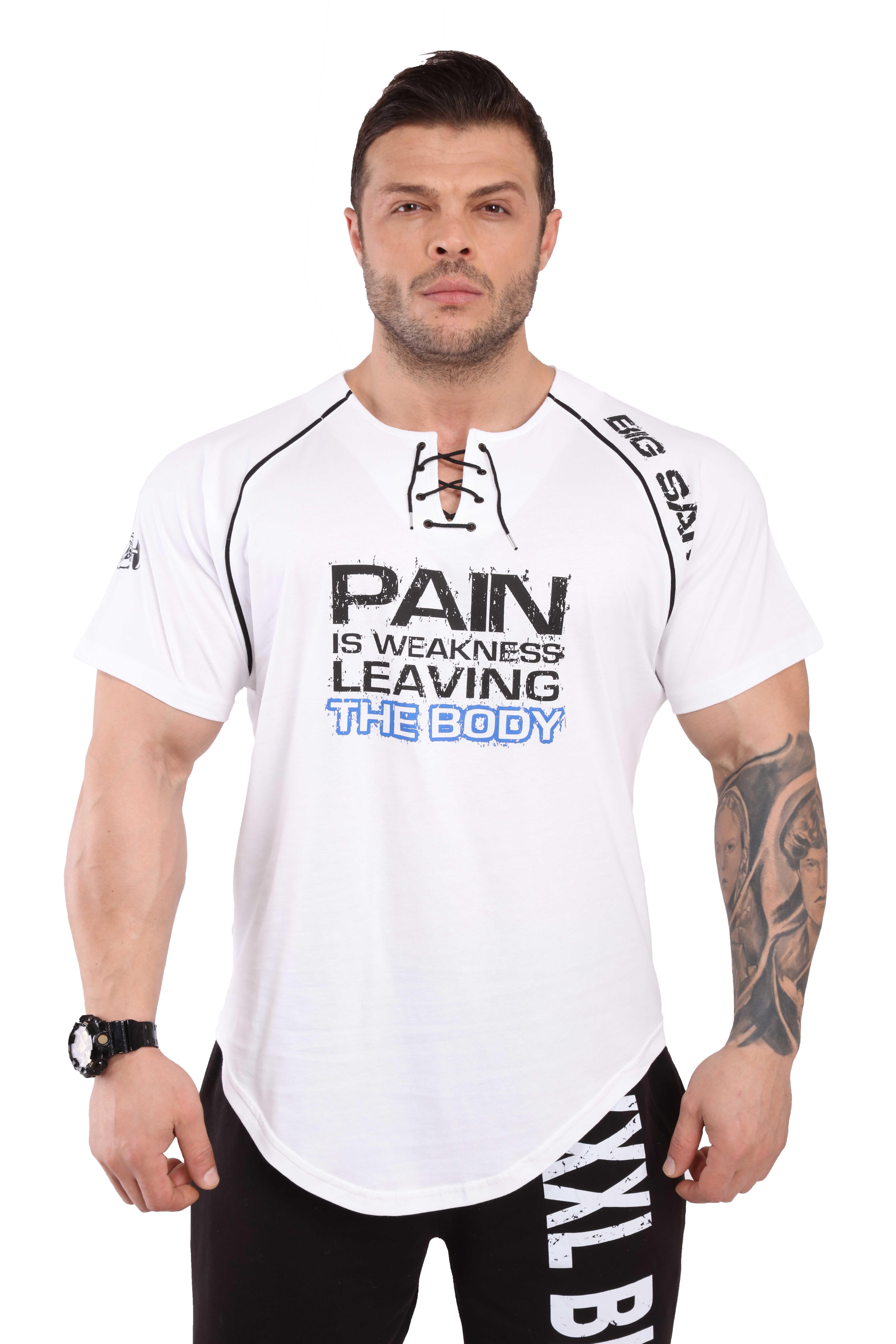 Spor T-shirt Yazlık Antrenman Üstü Pamuklu Big Sam 3251