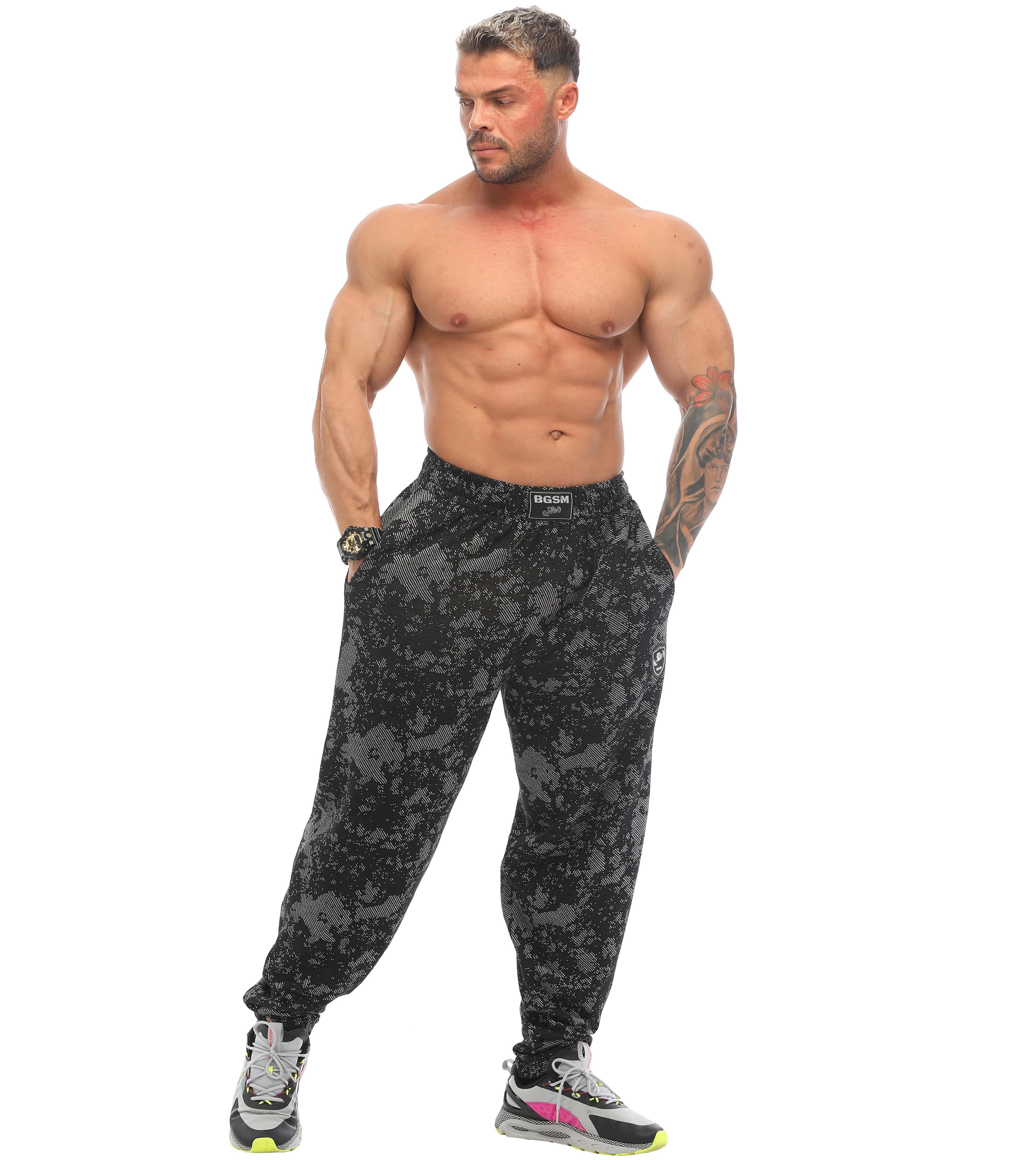 Teknik Kamuflaj Eşofman Şalvar Kesim Body Pantolon