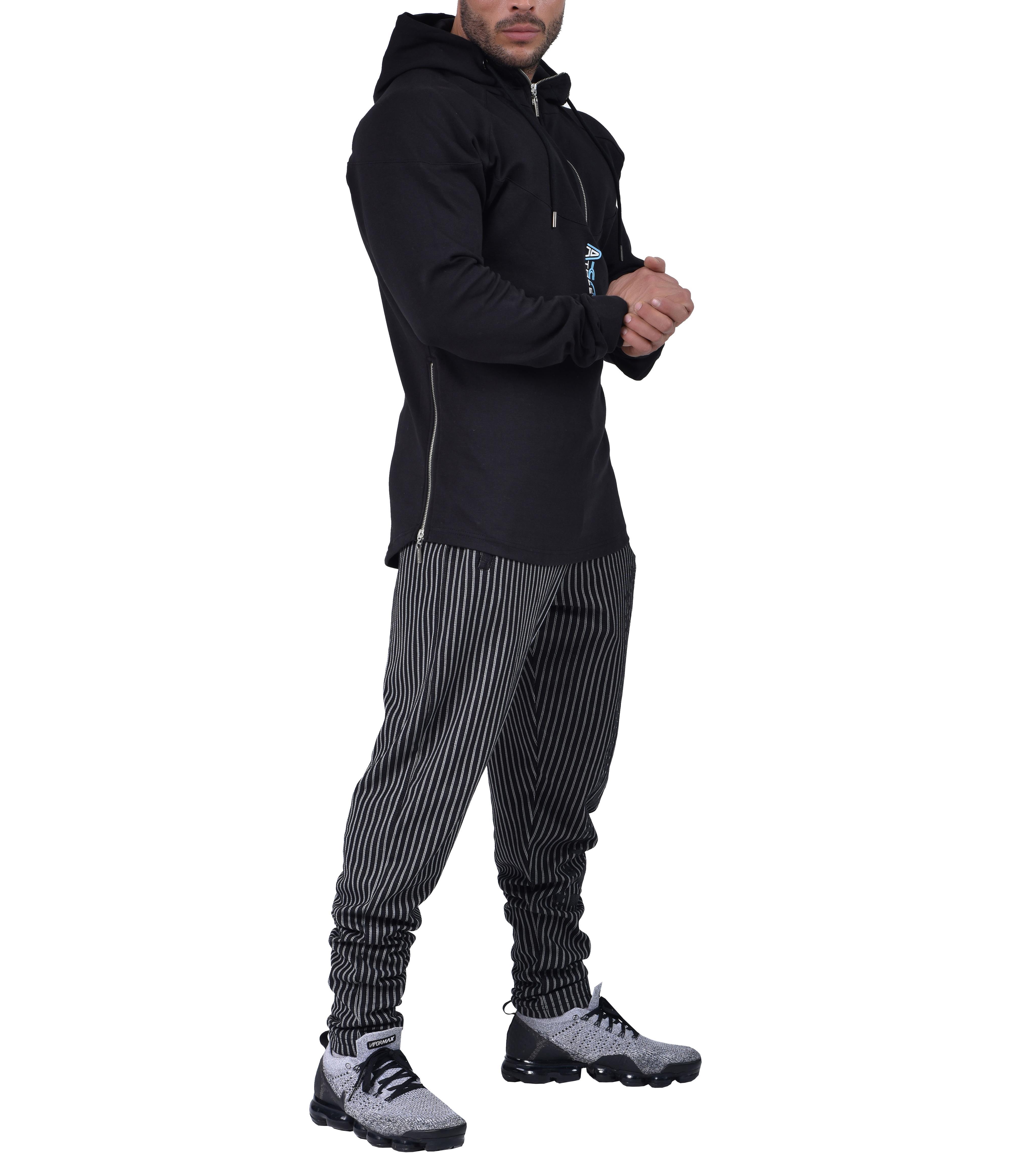 Uzun Kesim Slim Fit Kapşonlu Sweatshirt Stilya 4687