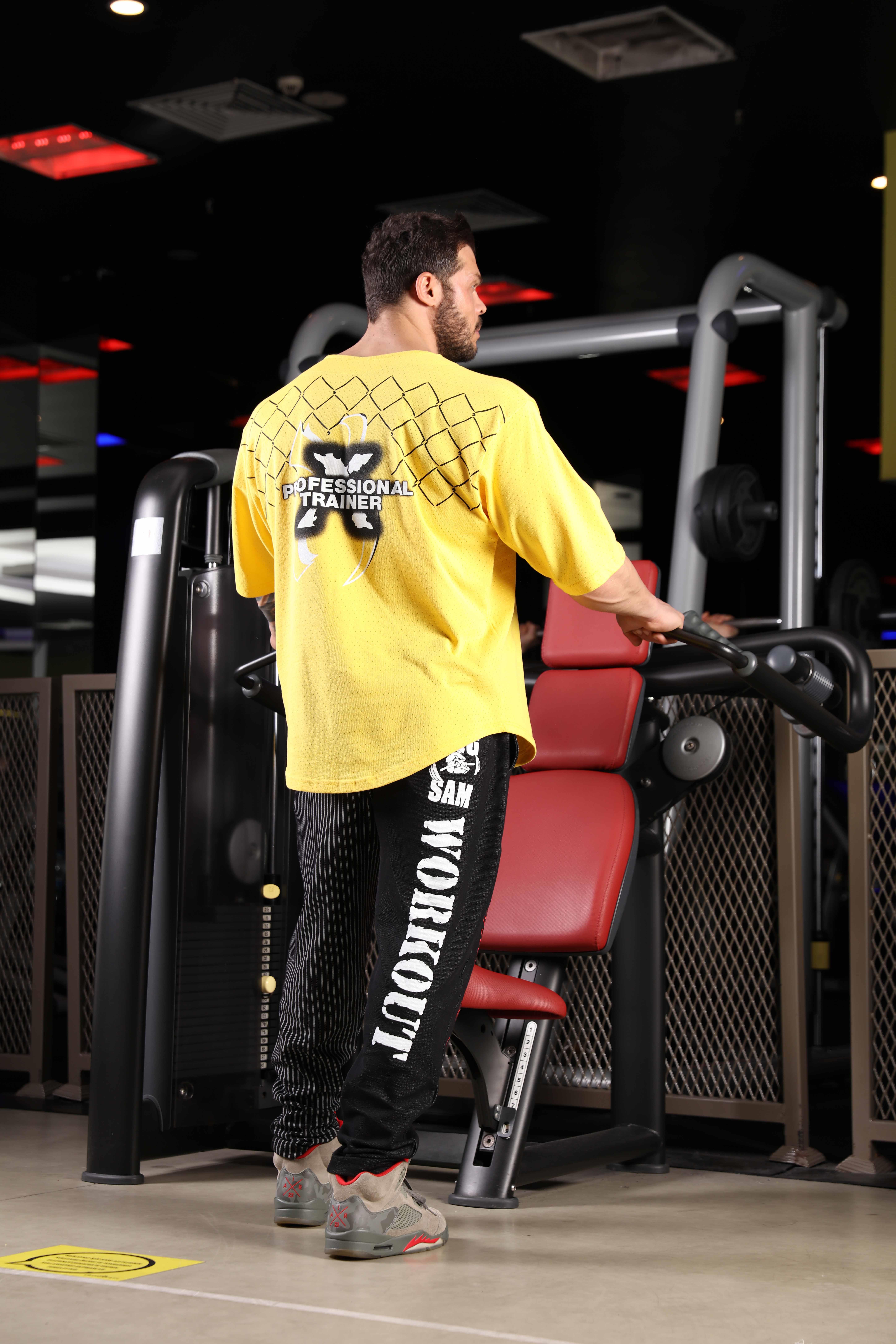 West Coast Bodybuilding Antrenman Tişörtü Big Sam 3285