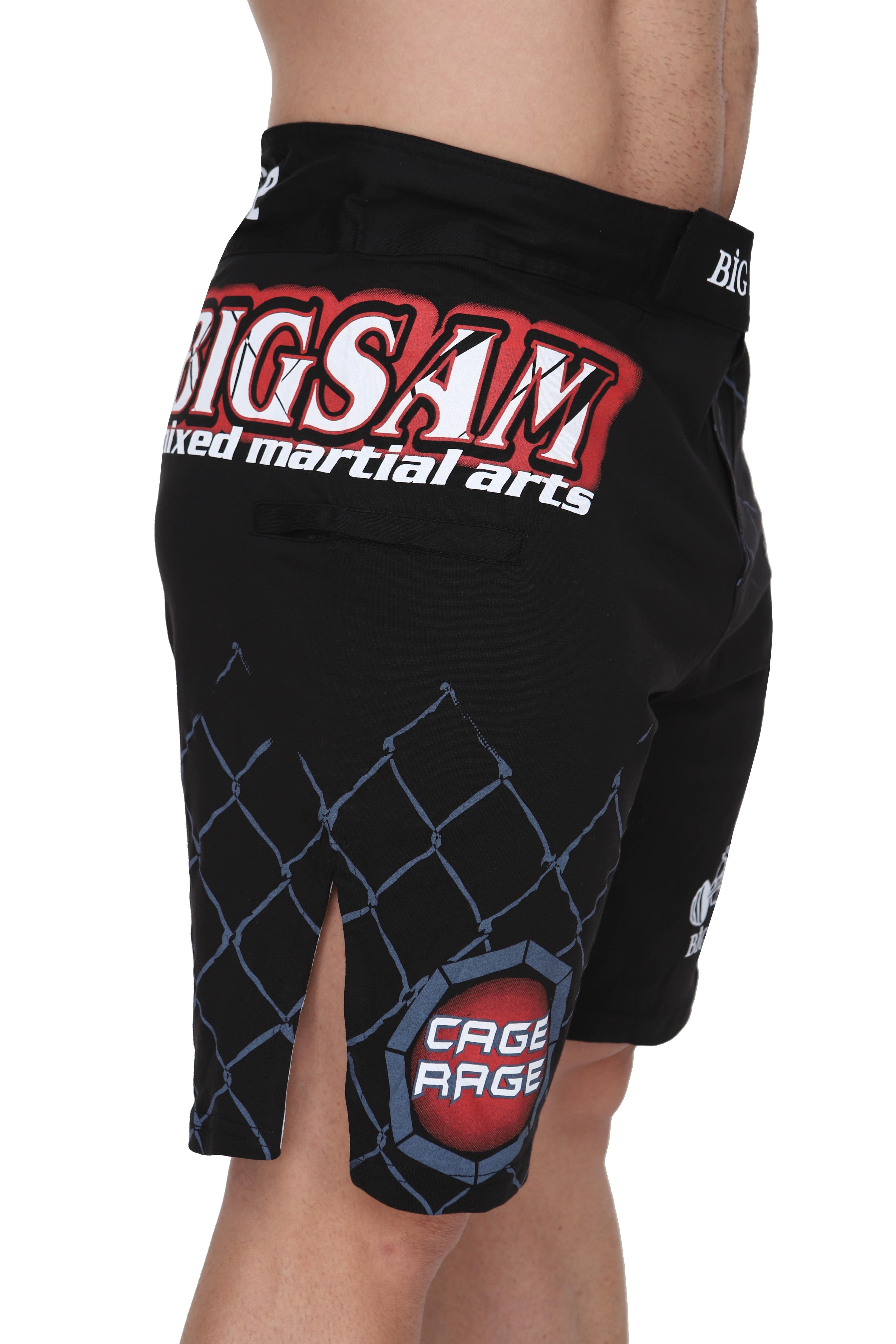 Yırtmaçlı Baskılı MMA Dövüşçü Şortu Big Sam 1316