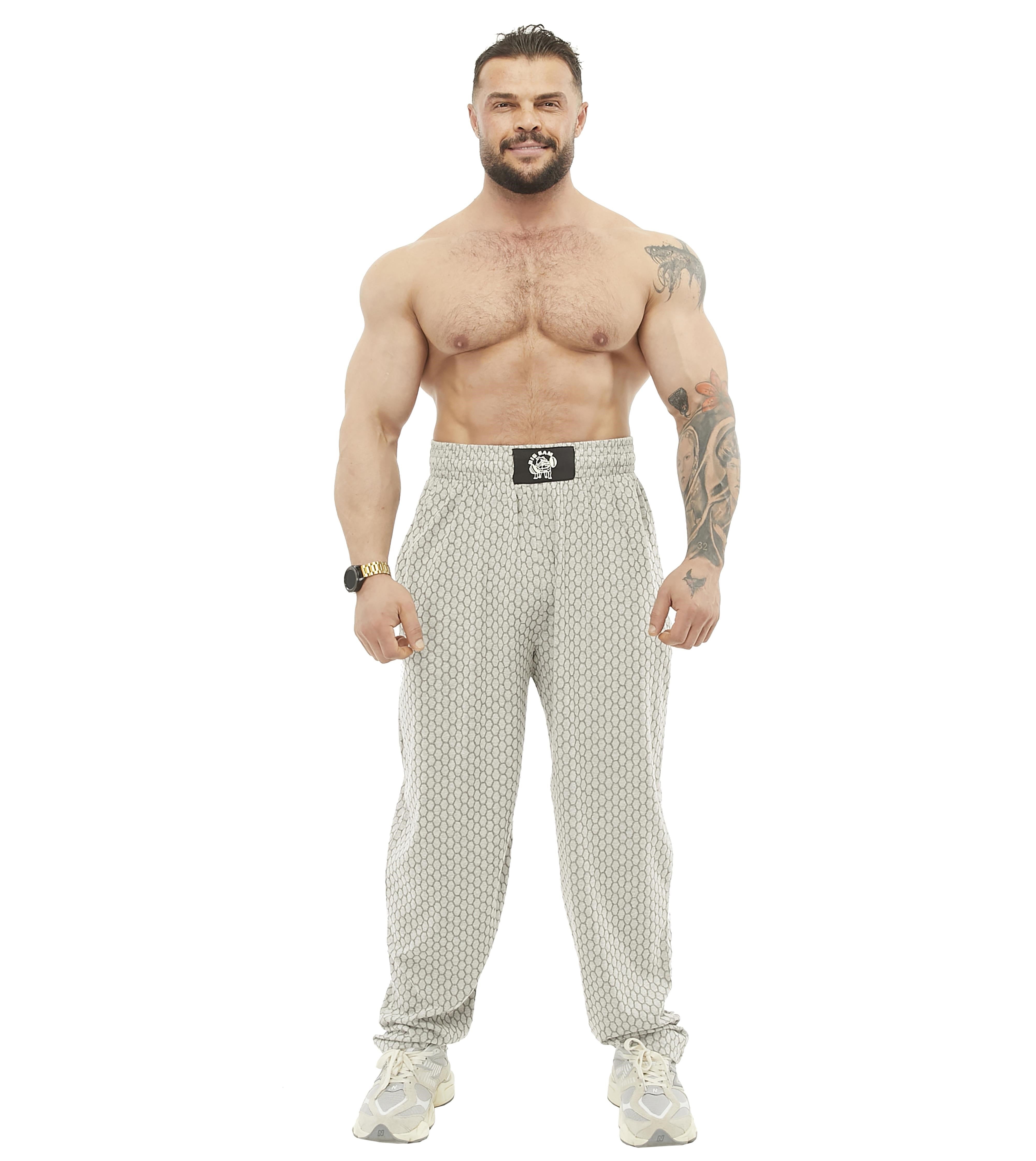 Zırh Desenli Natural Şalvar Body Pantolon 1038