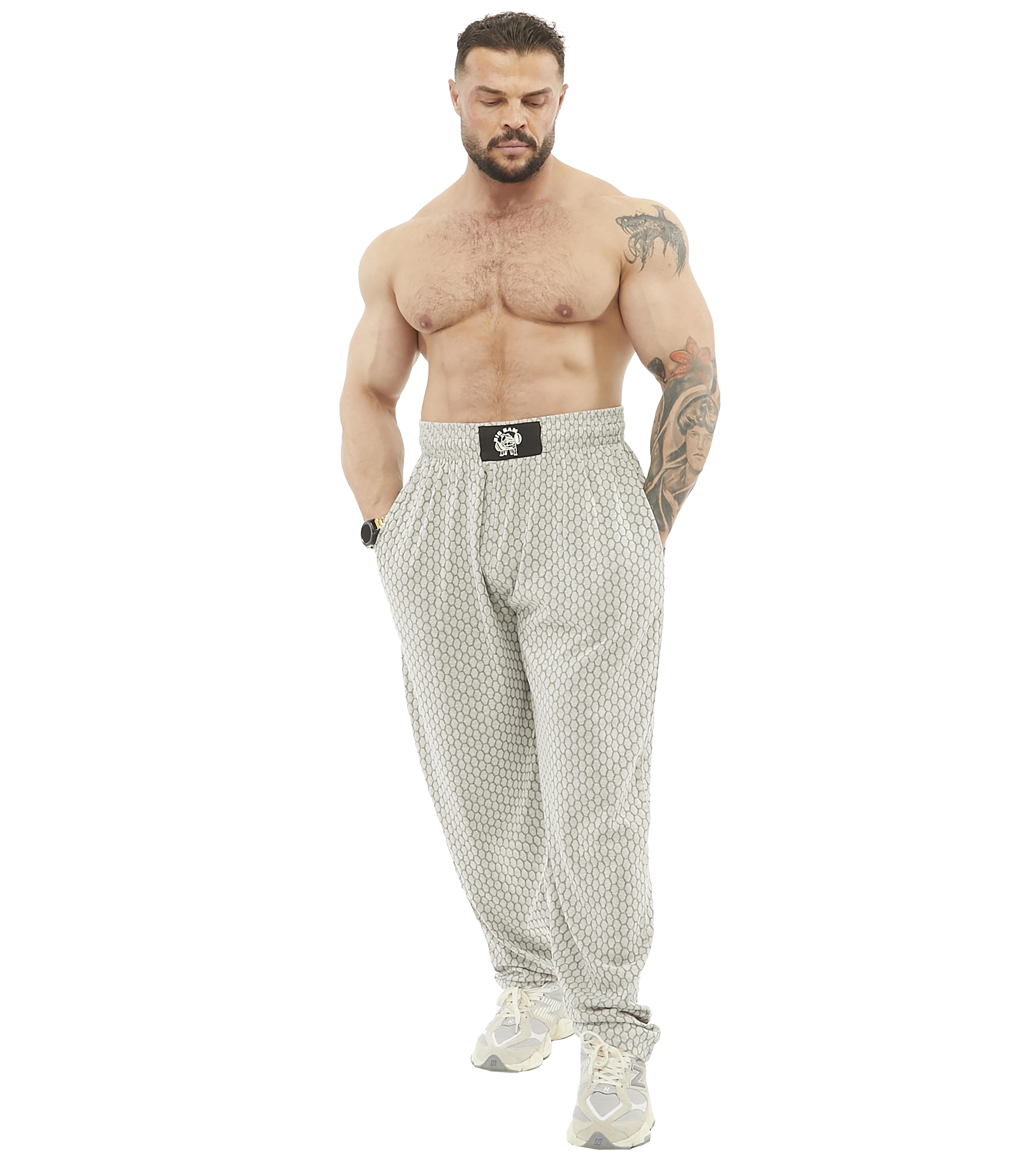 Zırh Desenli Natural Şalvar Body Pantolon 1038