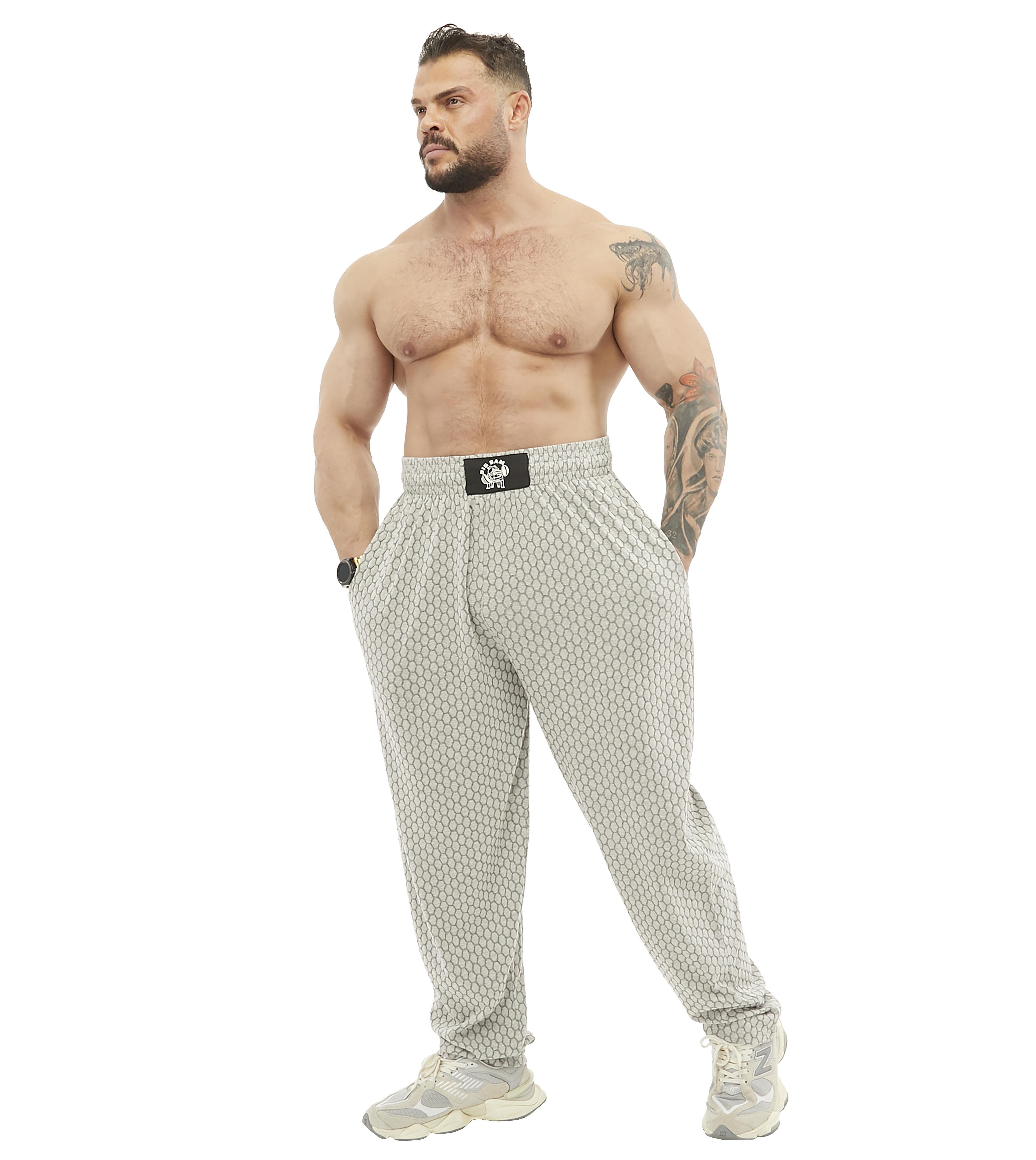 Zırh Desenli Natural Şalvar Body Pantolon 1038