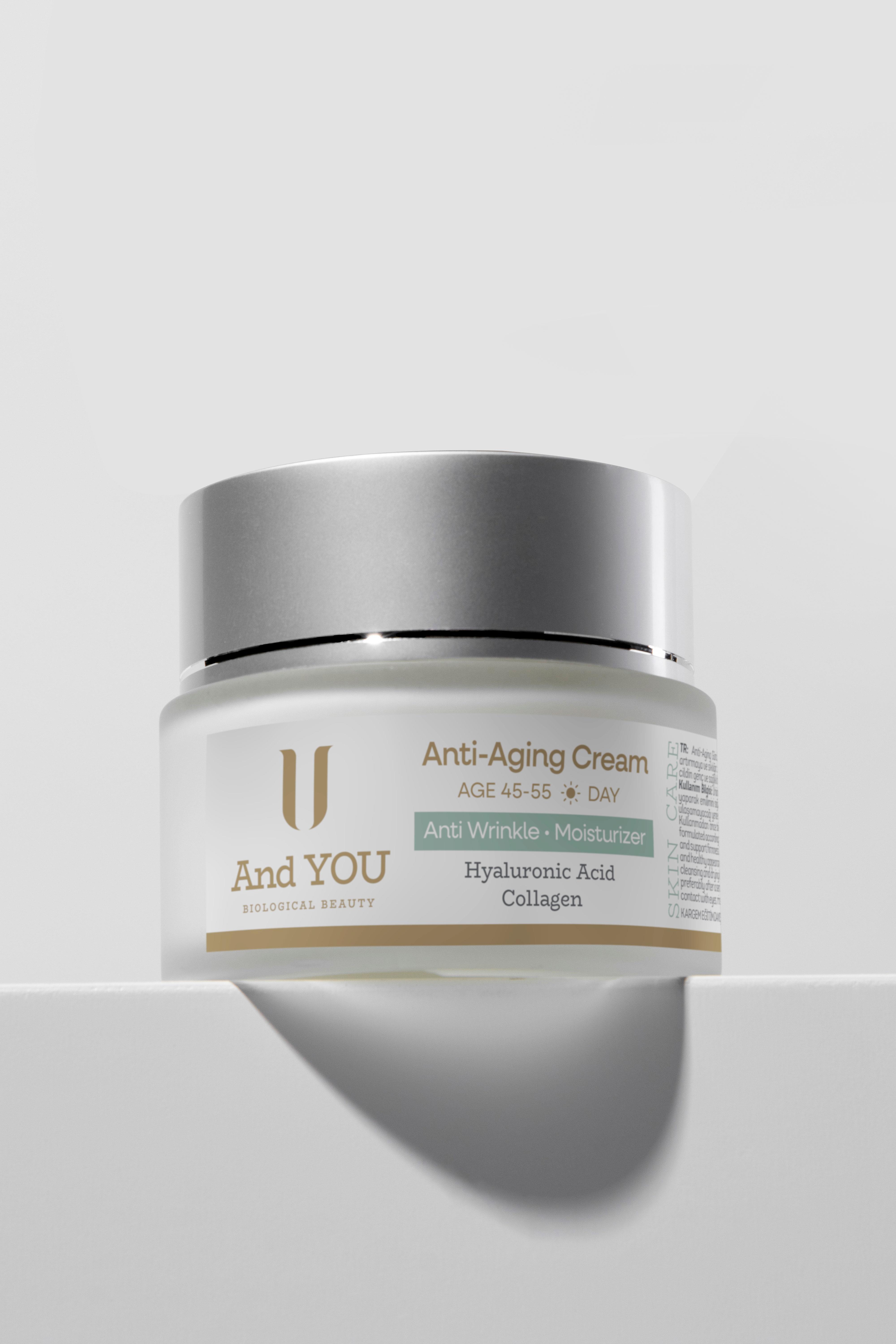 And You Anti -Aging Cream Day / Yaşlanma Karşıtı Krem Gündüz (45-55 Yaş) 50 ml