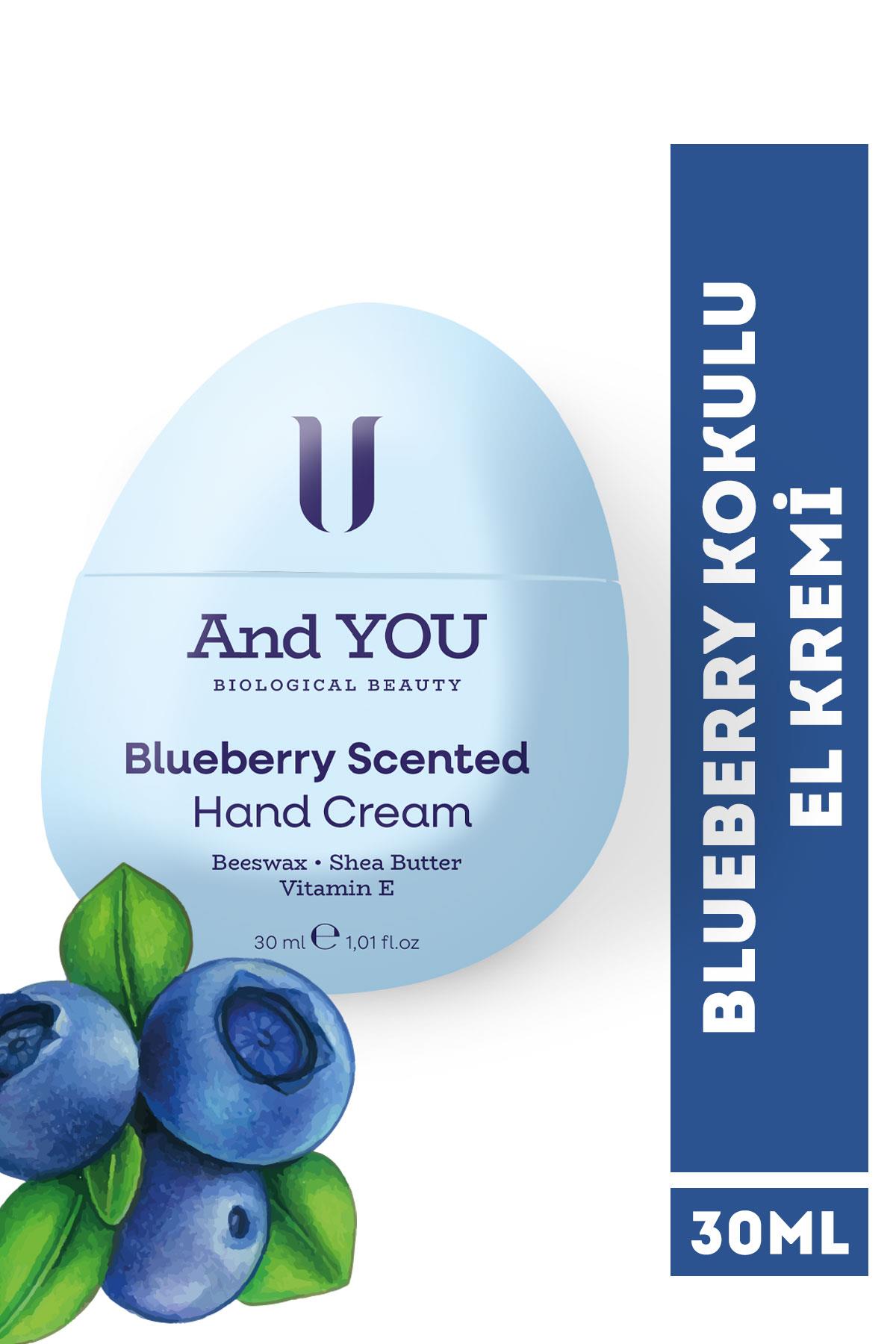 And You Blueberry Scented Hand Cream / Bluebery Kokulu El Kremi 30 ml