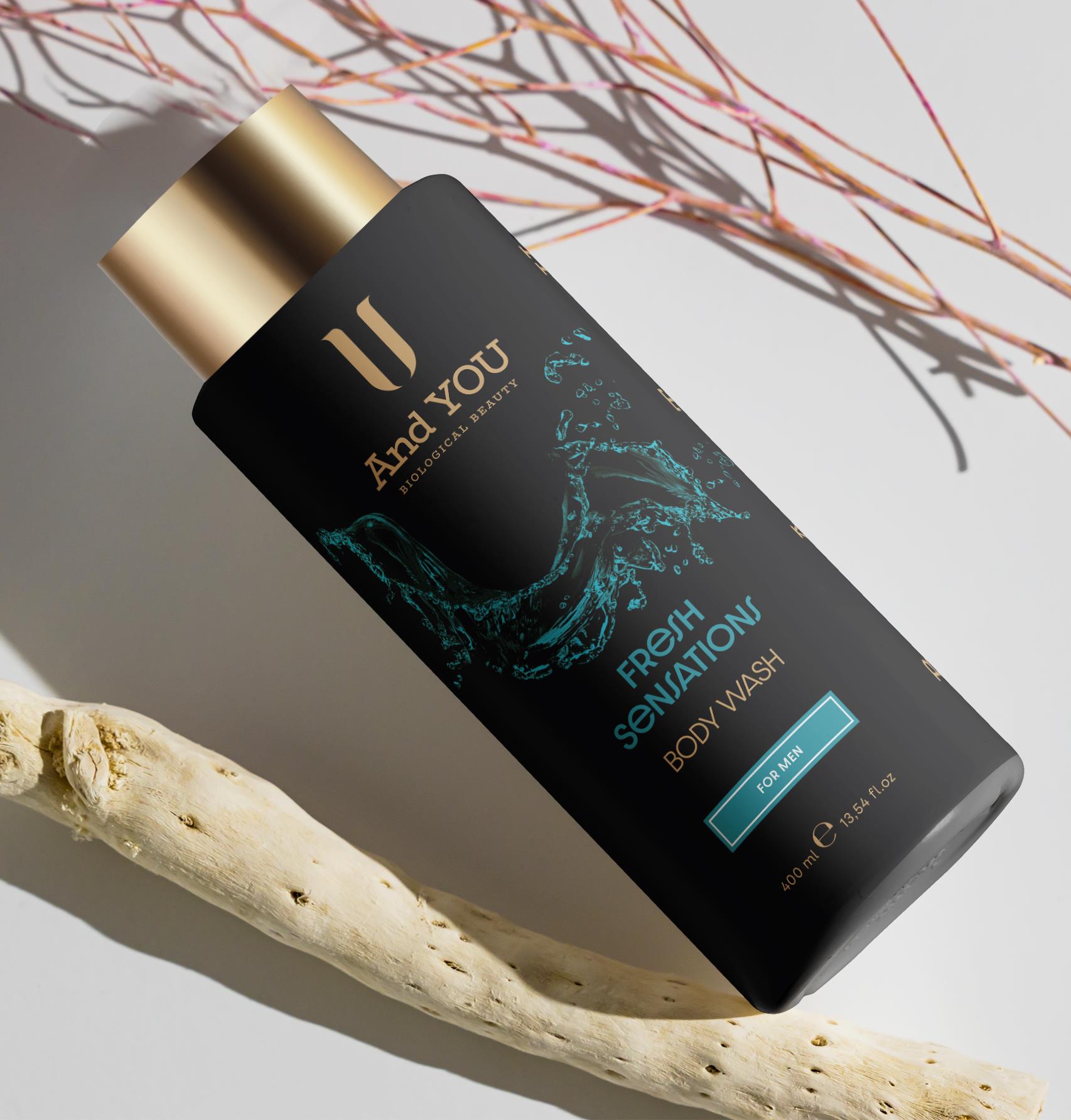 And You Body Wash (For Men) Duş Jeli Erkekler İçin 400 ml