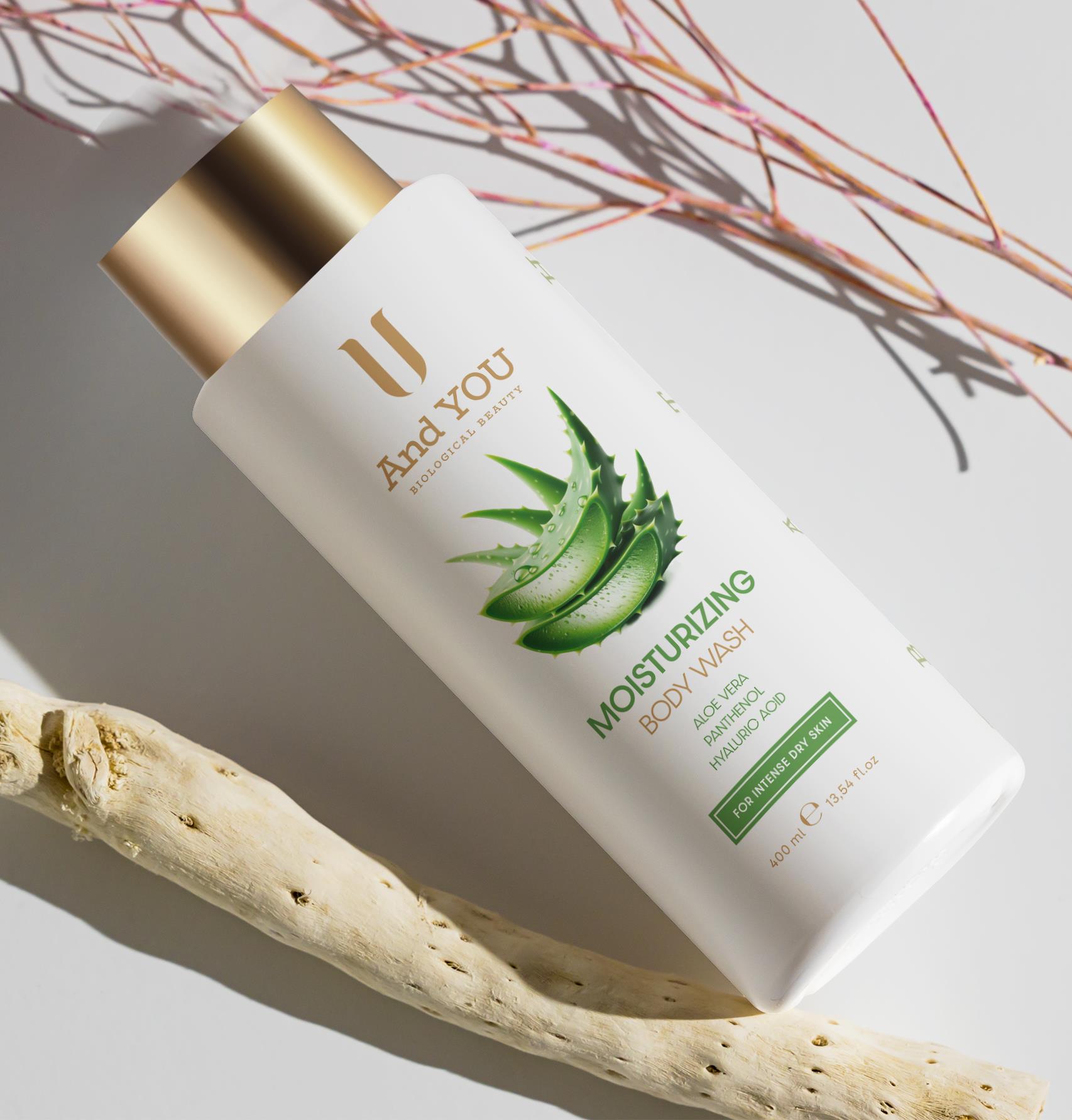 And You Body WashB Moisturizing / Duş Jeli Nemlendirici 400 ml