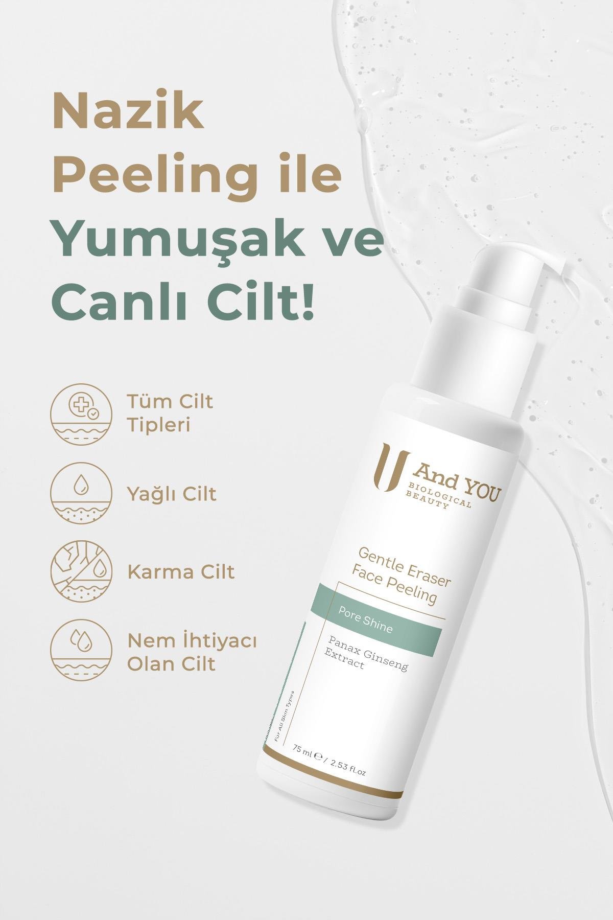 AND YOU Face Peeling / Yüz Peeling 75 ml
