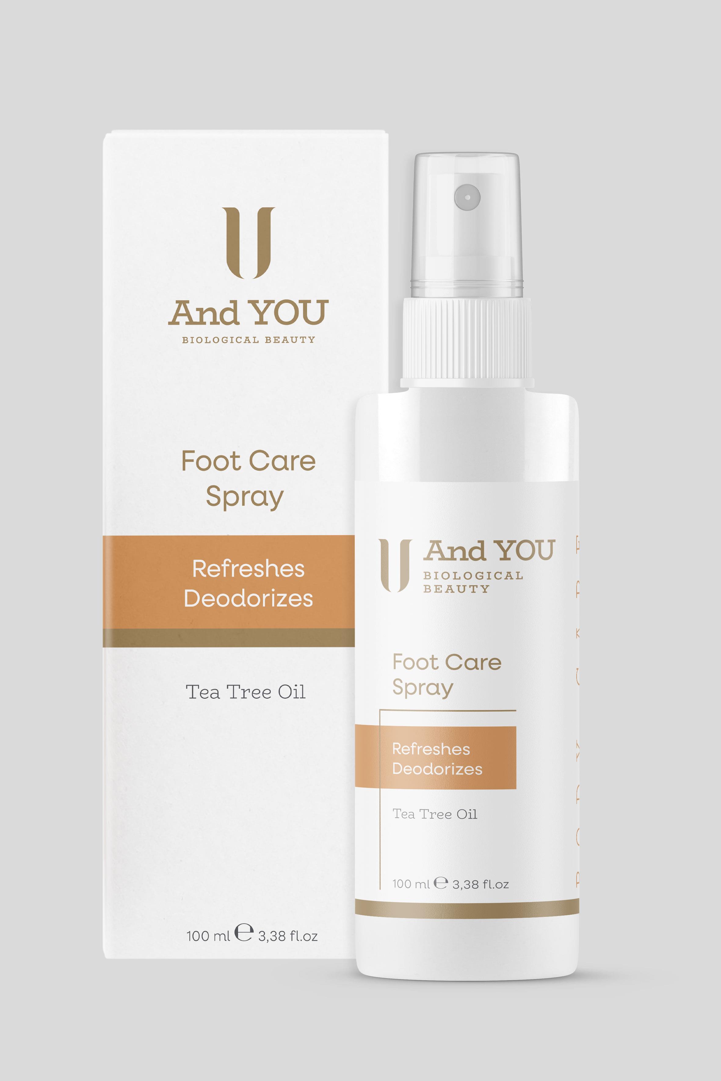 And You Foot Care Spray / Ayak Spreyi 100 ml