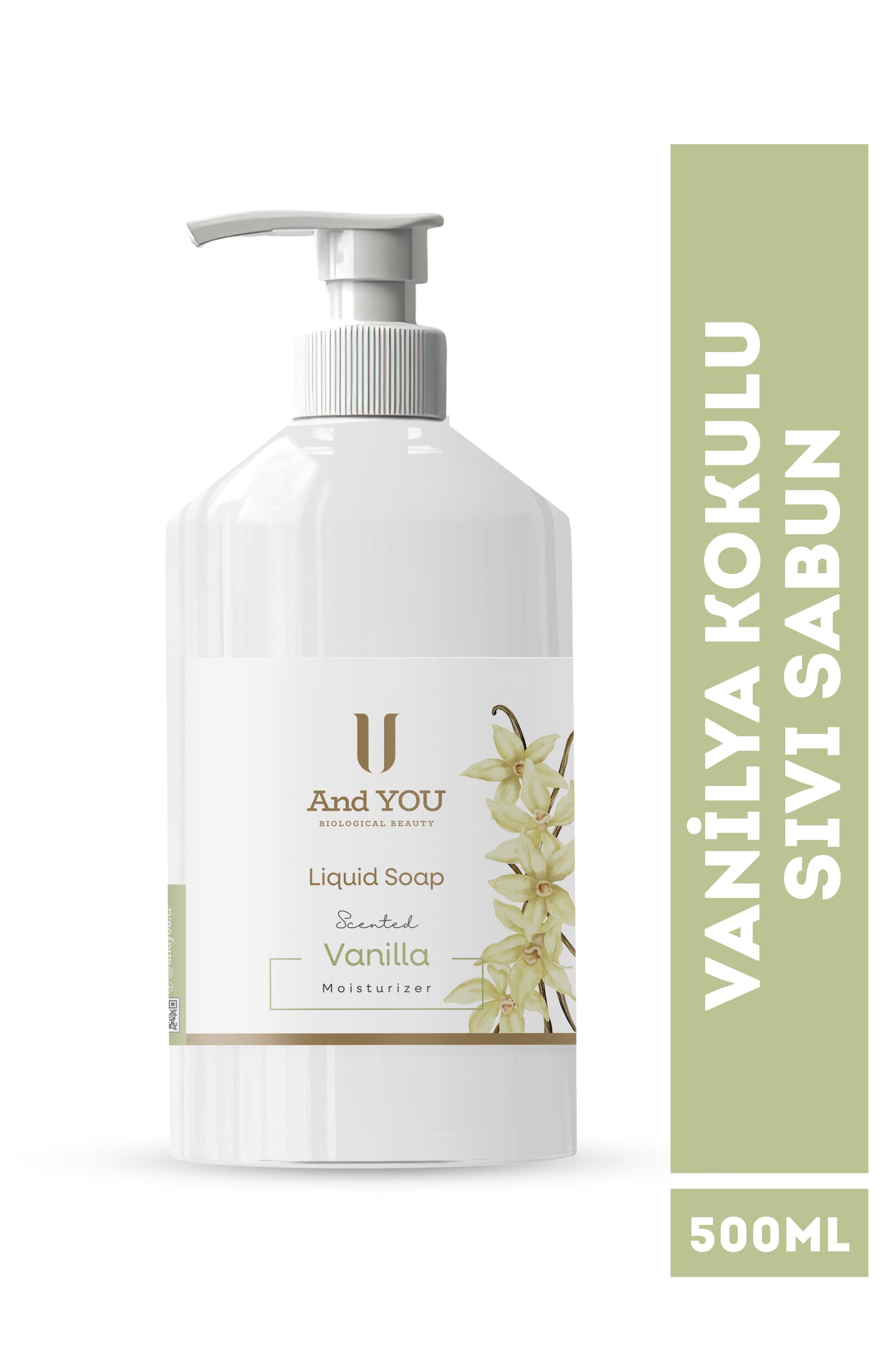 And You Lıquıd Soap ( With Vanılla ) / Vanilya Kokulu Sıvı Sabun 500 ml