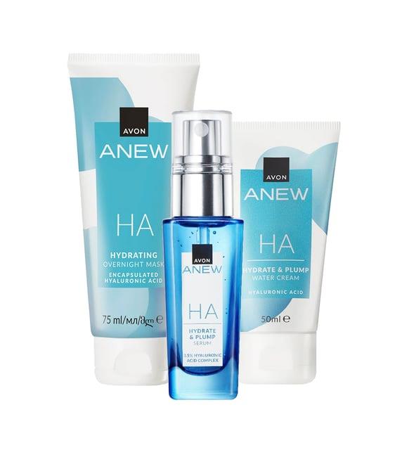 Anew Hyalüronik Asit İçeren Krem Serum ve Make Bakım Seti