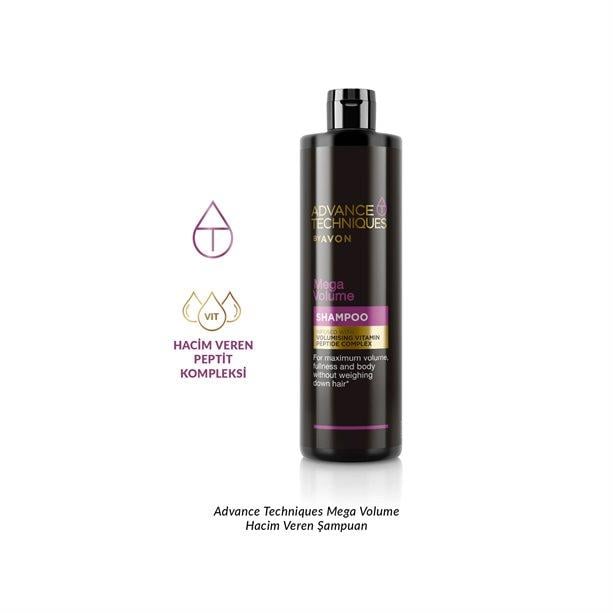Avon Advance Techniques Mega Volume Hacim Veren Şampuan 400 ml