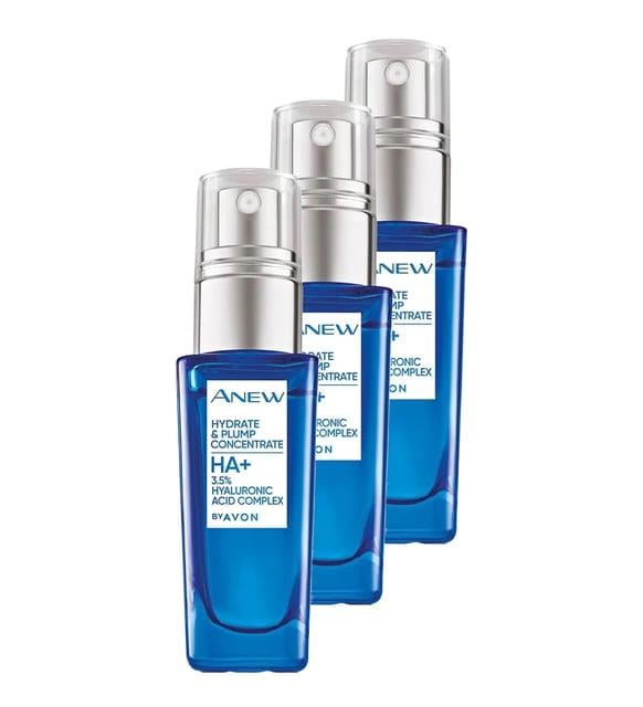 Avon Anew Nemlendirici ve Dolgun Görünüm Veren Serum 30 ml. Üçlü Set