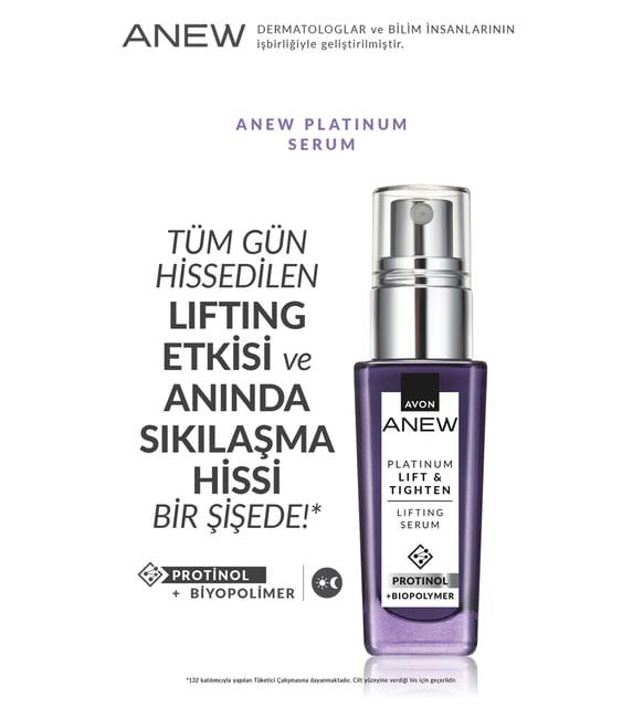Avon Anew Platinum Lift & Tighten Yüz Bakım Seti
