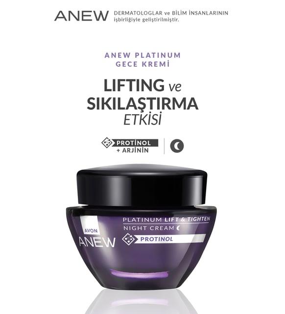 Avon Anew Platinum Lift & Tighten Yüz Bakım Seti