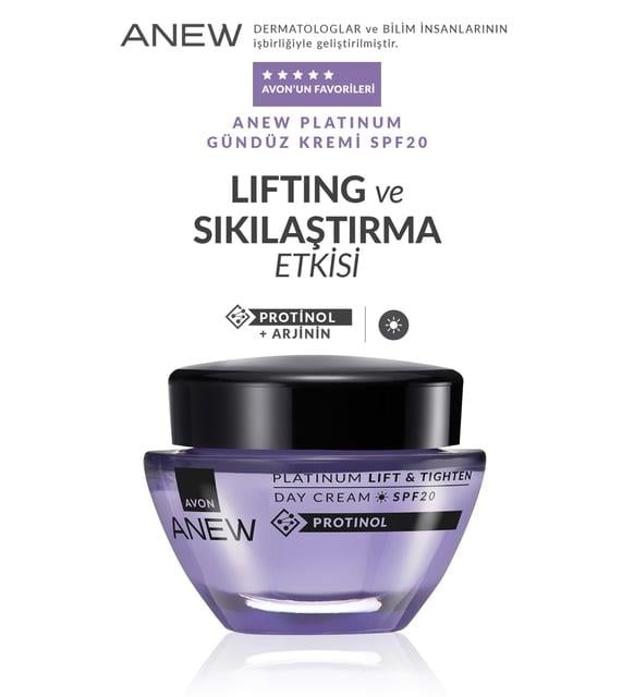 Avon Anew Platinum Lift & Tighten Yüz Bakım Seti