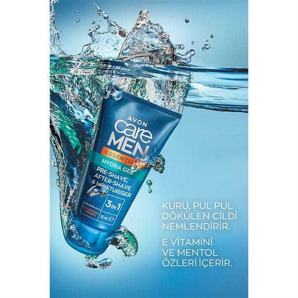 Avon Care Men Tıraş Öncesi ve Sonrası Nemlendirici Jel 100 ml