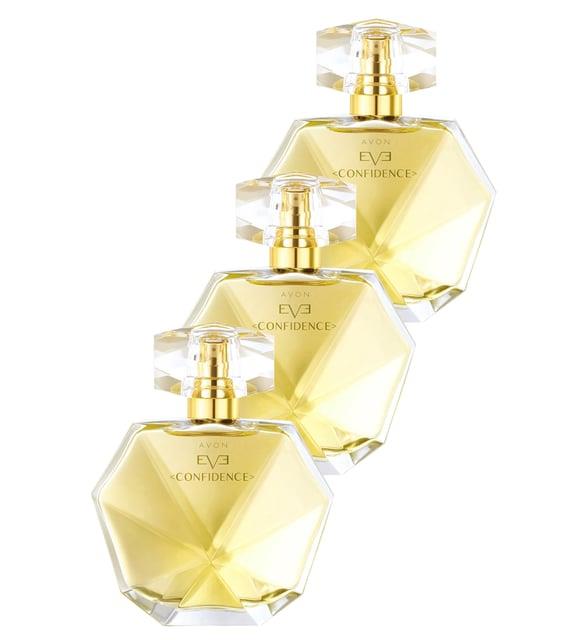Avon Eve Confidence Kadın Parfüm Edp 50 ml. Üçlü Set