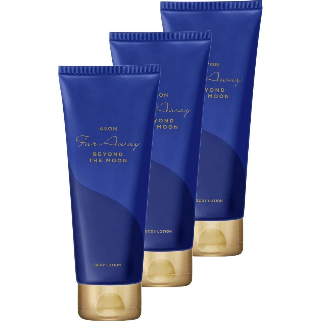 Avon Far Away Beyond The Moon Vücut Losyonu 125 ml 3'lü Set