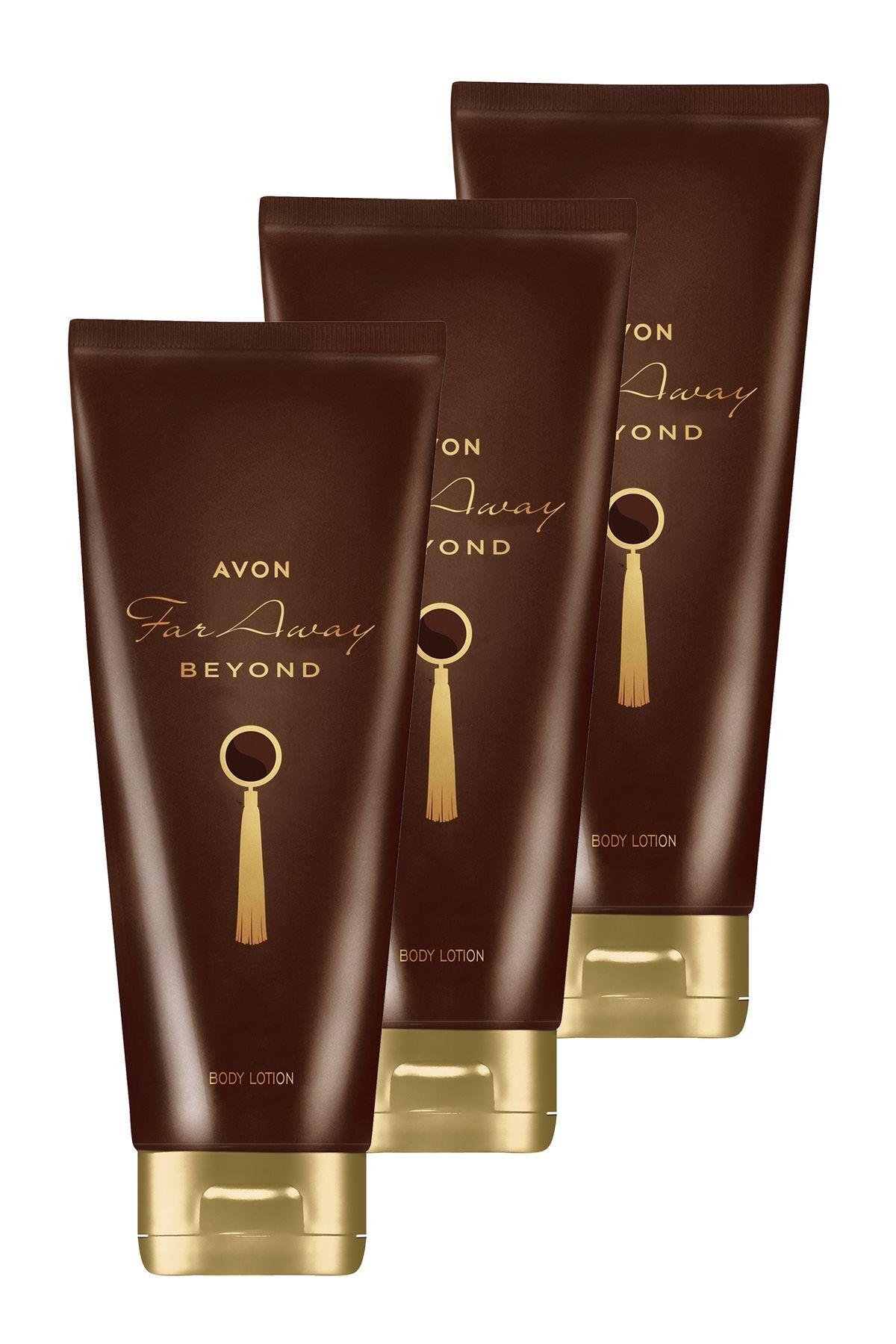 Avon Far Away Beyond Vücut Losyonu 125 ml 3'lü Set
